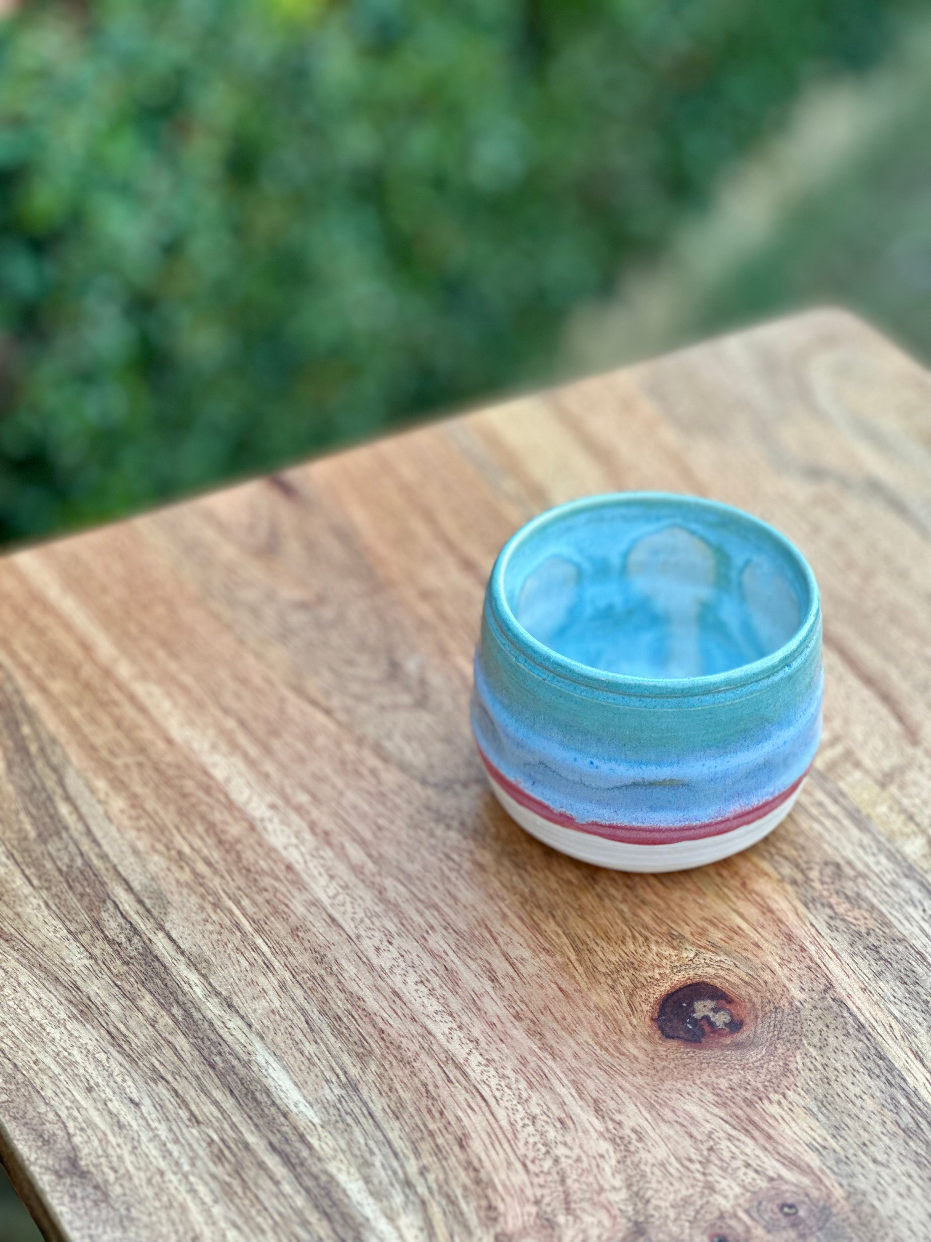 Ceramic Horizon Tumbler | 200ml | Australian Handmade