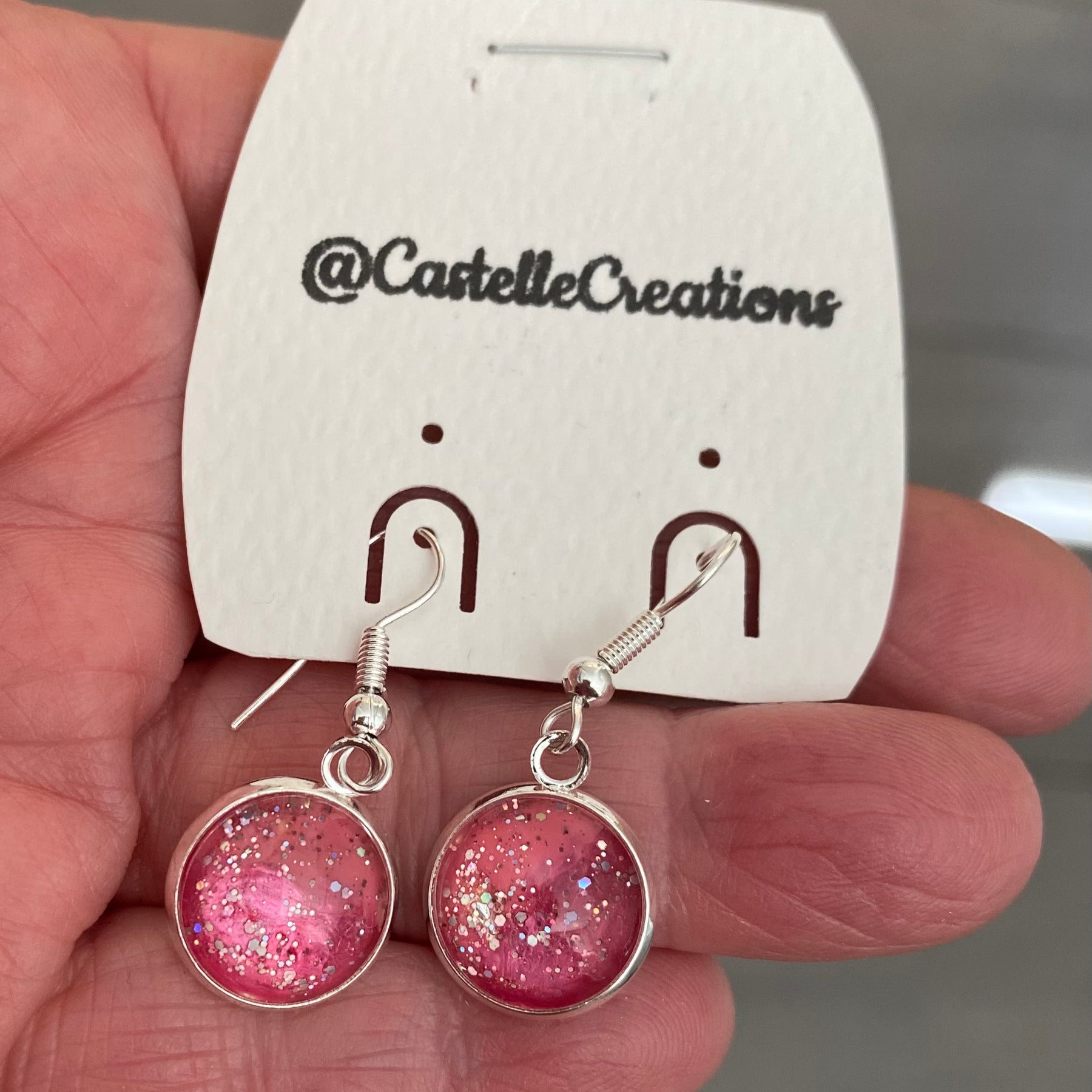 All Occasion Gift Bag – 6 Hand Painted Cards & Bookmarks plus a Pair of Earrings!
