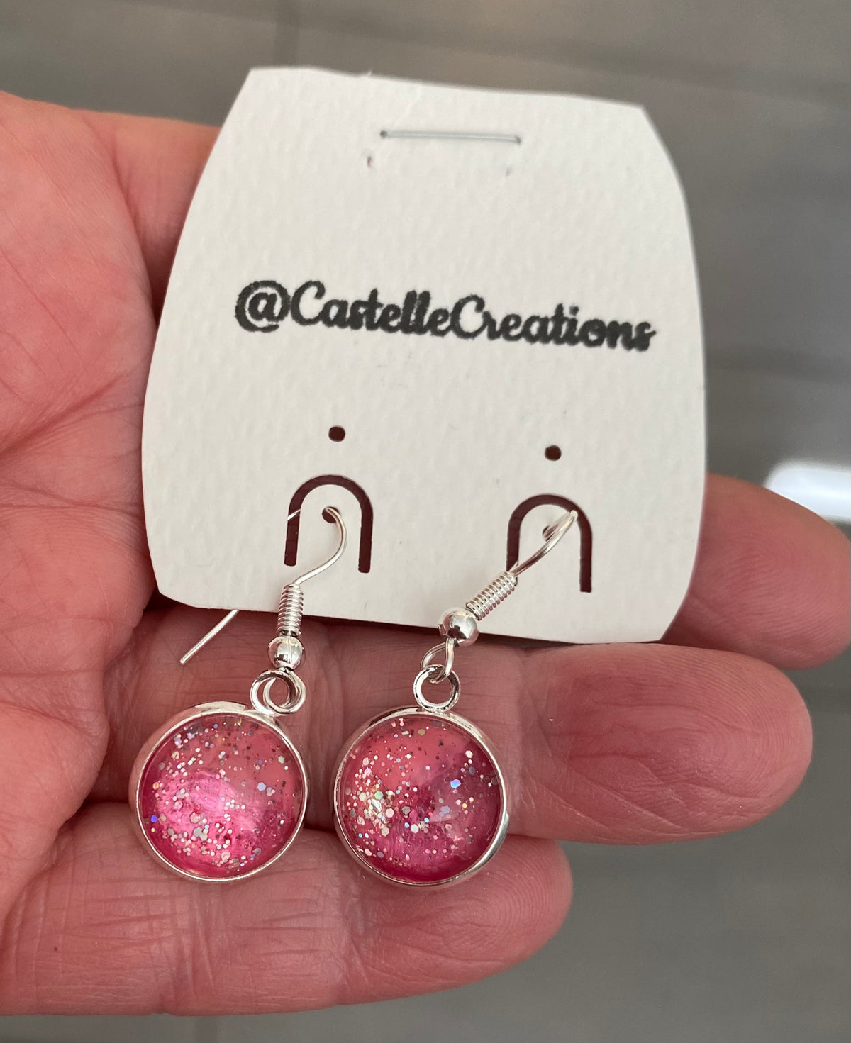 All Occasion Gift Bag – 6 Hand Painted Cards & Bookmarks plus a Pair of Earrings!