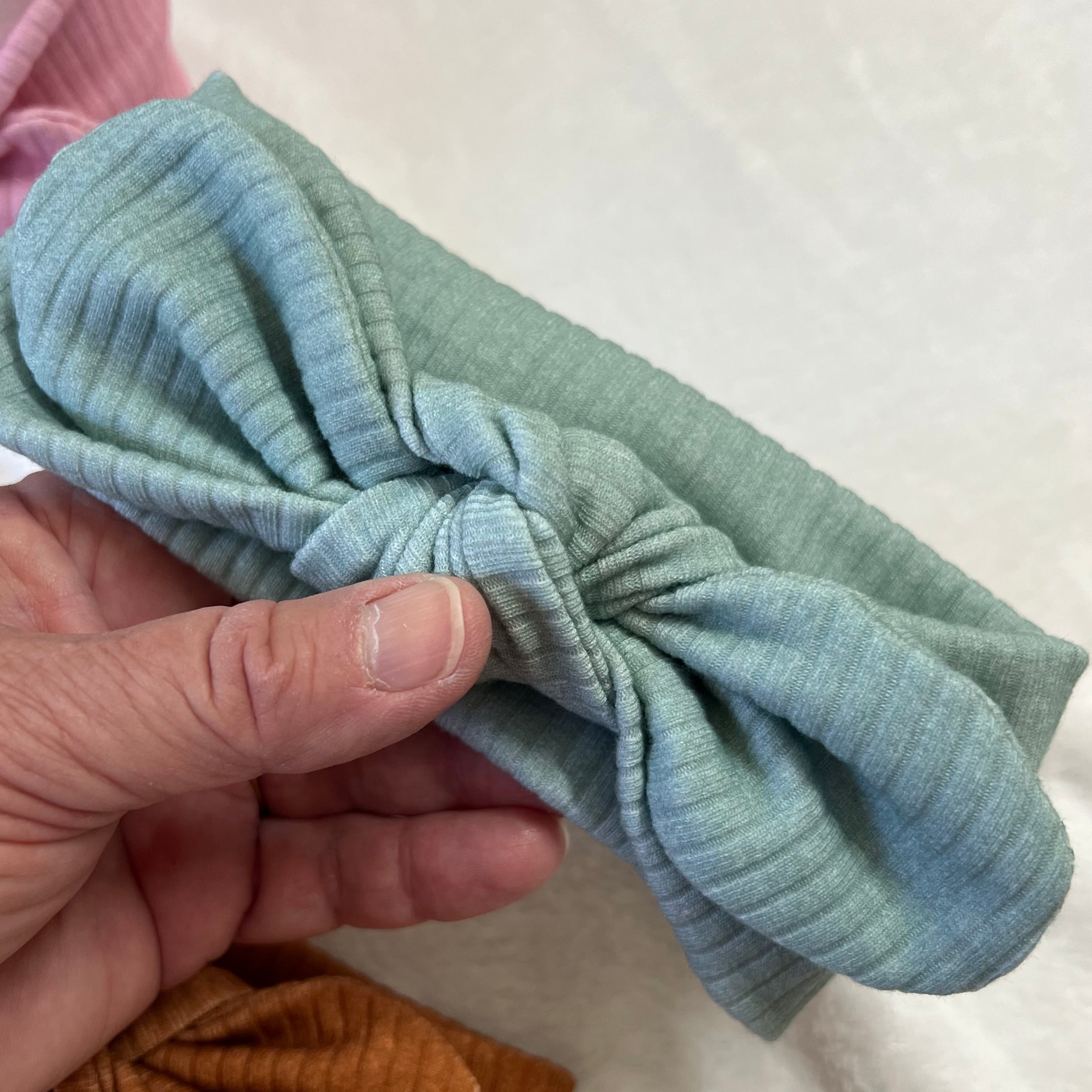 Easy Tie Baby Headbands - Handmade by Dumbleton Duds | Sizes Small, Medium, Large | FREE Postage $50+