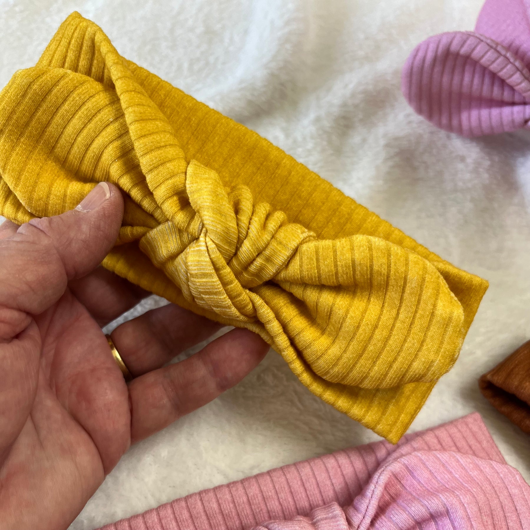 Easy Tie Baby Headbands - Handmade by Dumbleton Duds | Sizes Small, Medium, Large | FREE Postage $50+