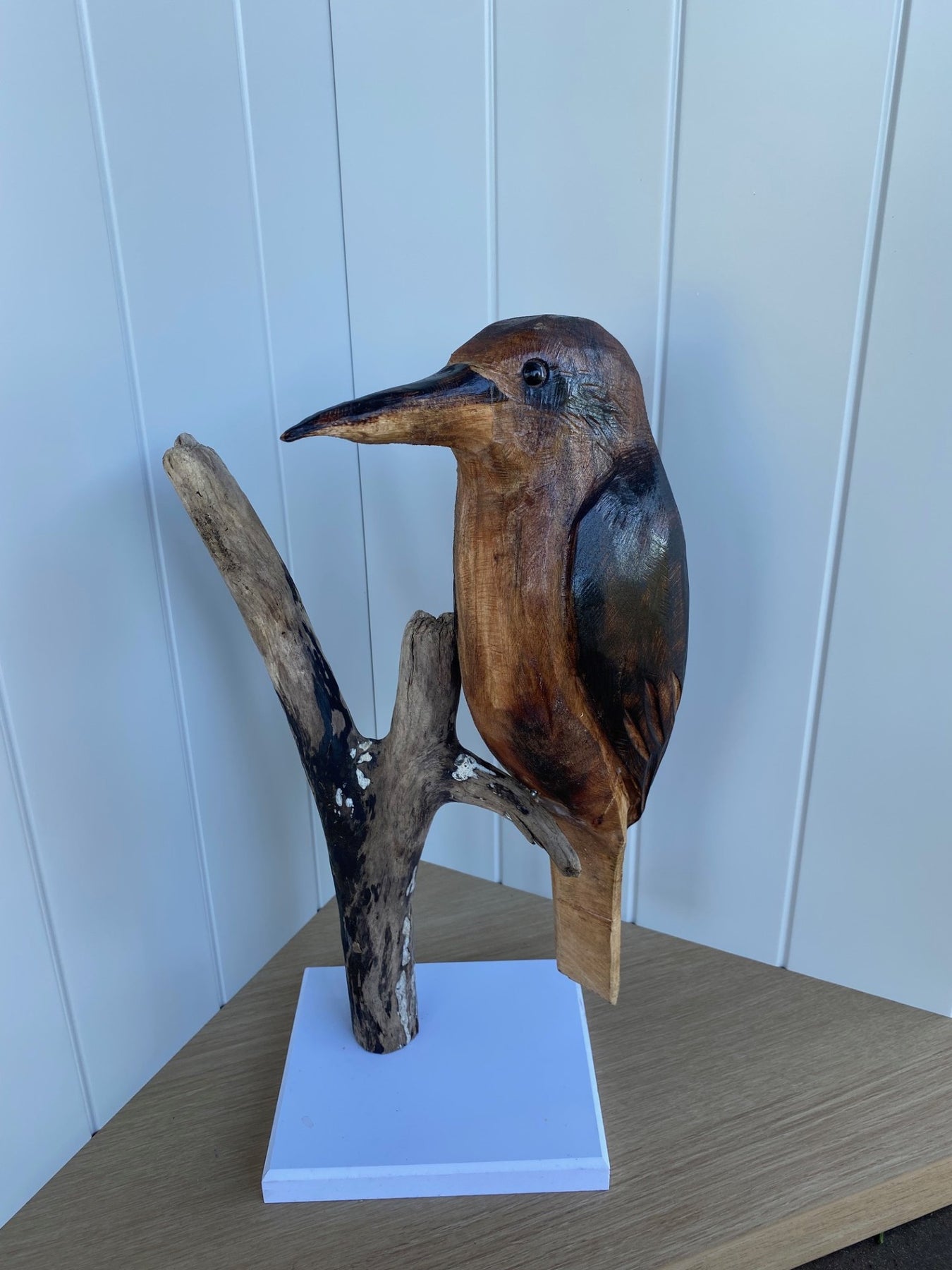 Hand carved Kookaburra