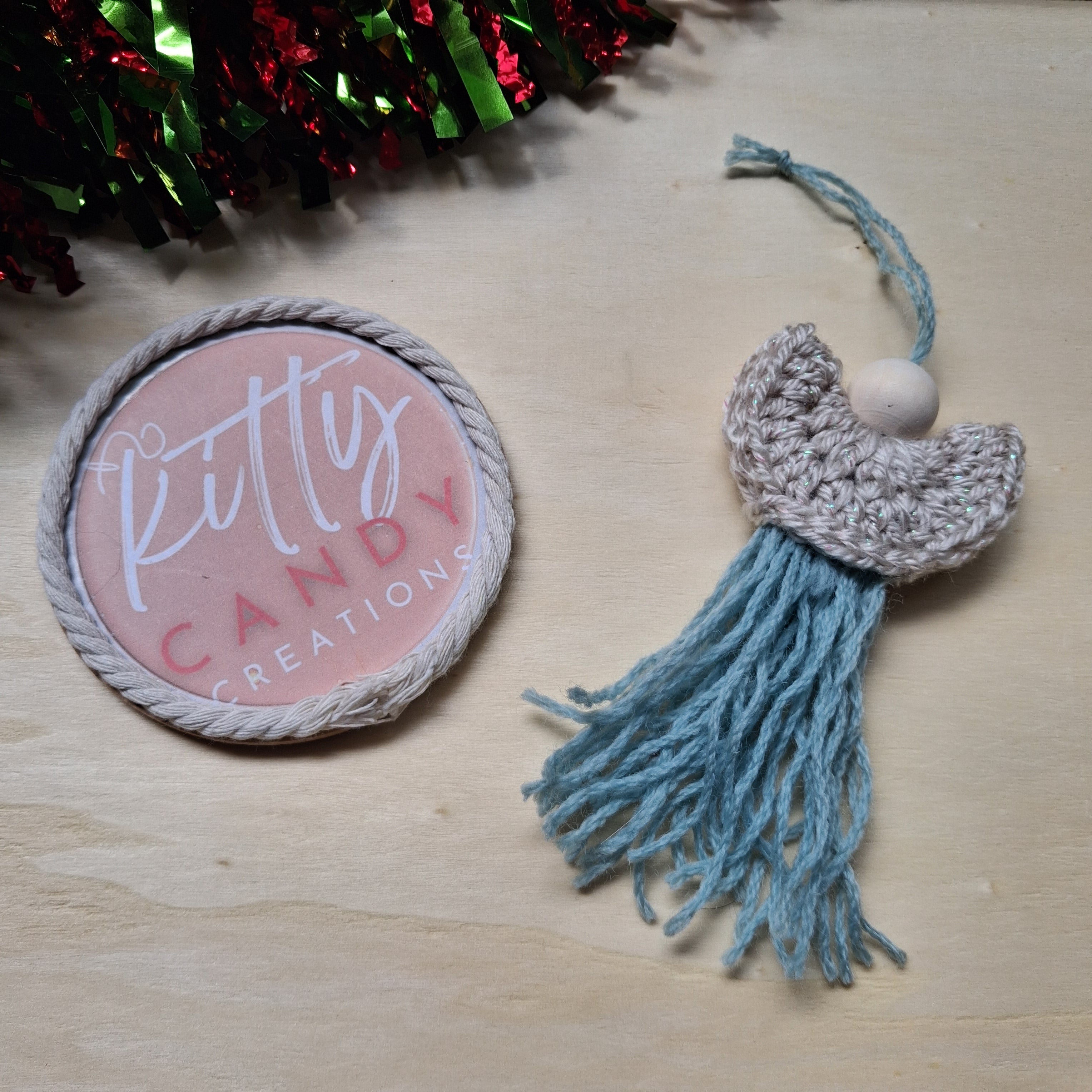 Handmade Crochet Christmas Angel