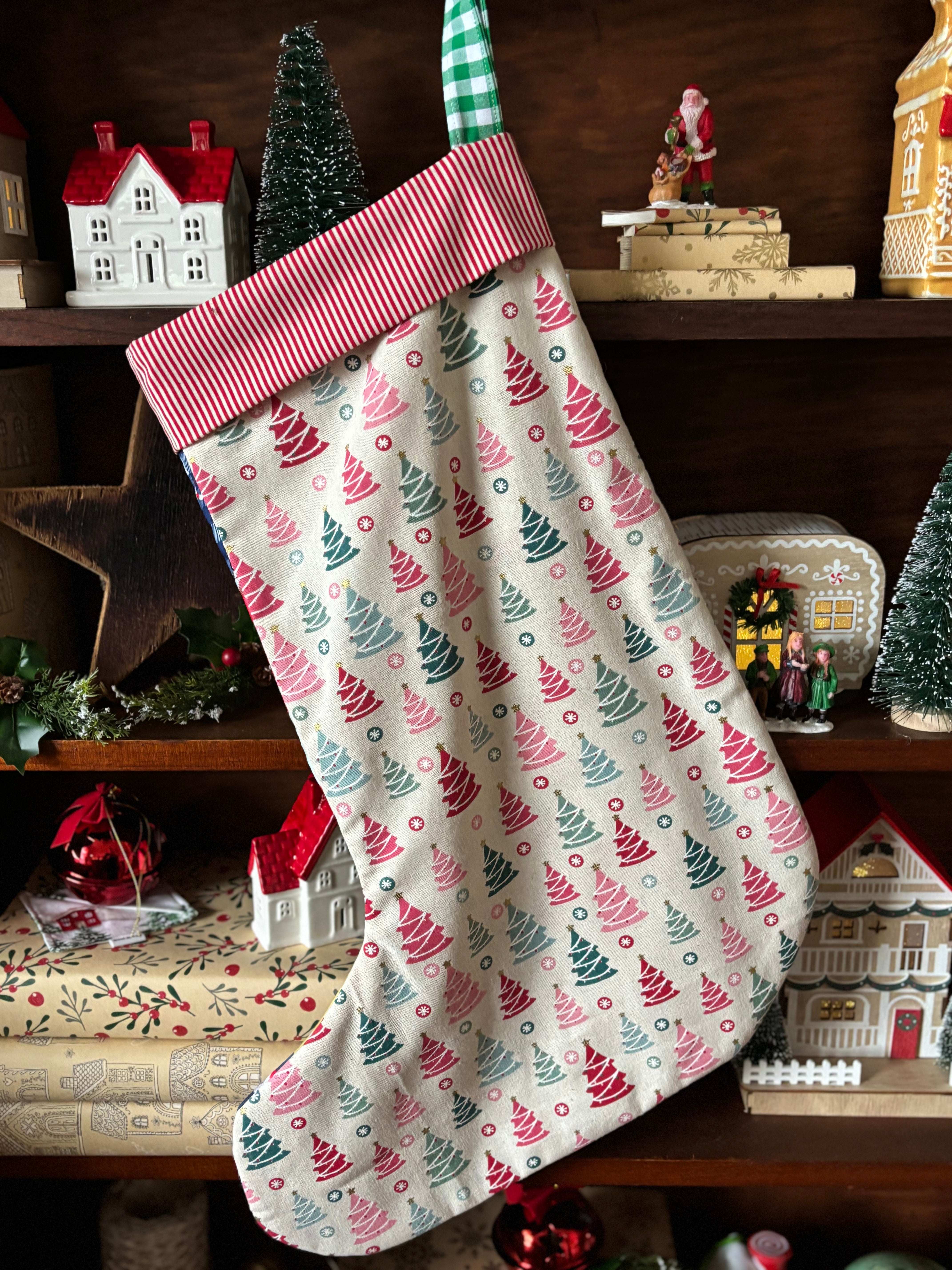 Christmas Santa Stocking Large Size