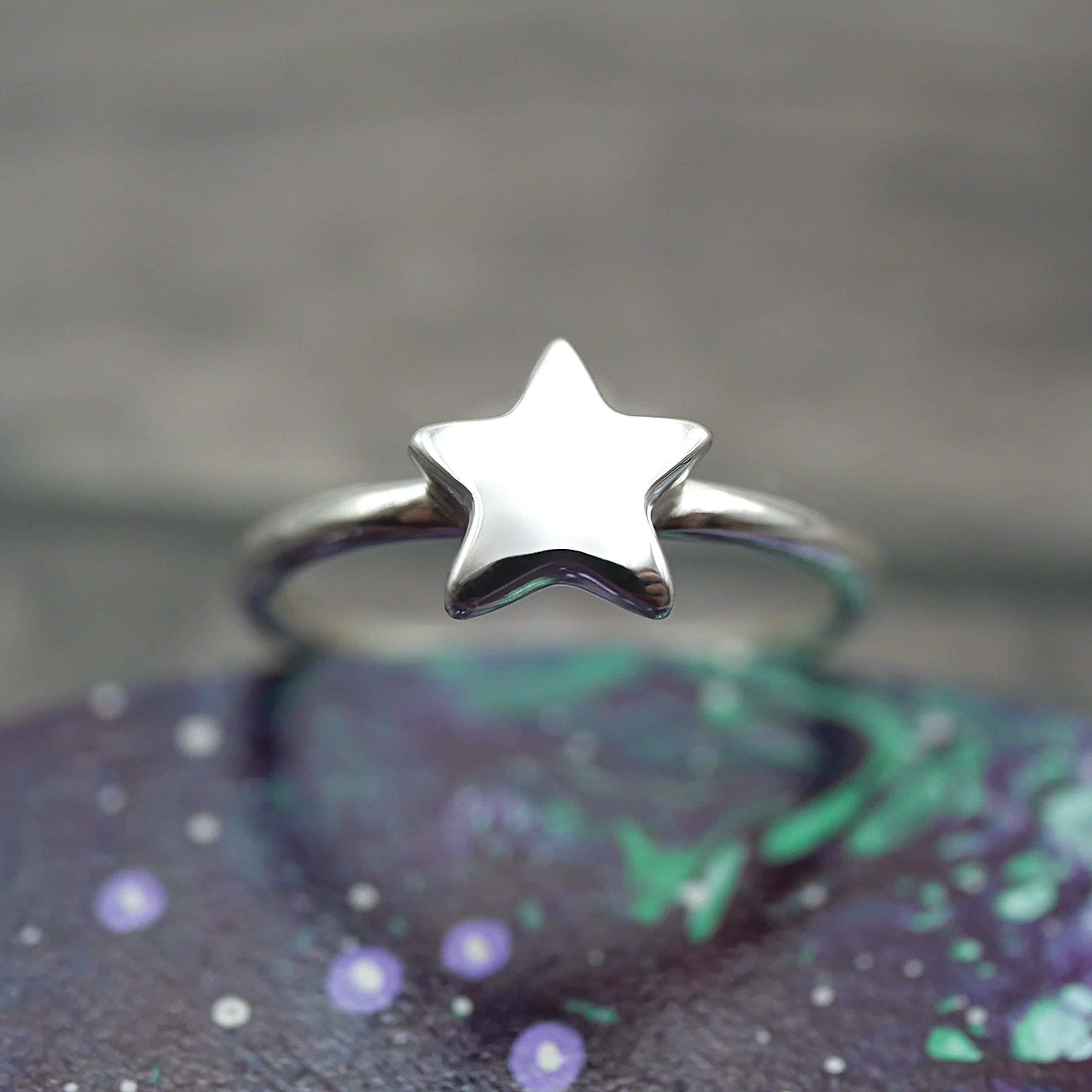 Star Ring Star Ring - Handmade Sterling Silver Ring