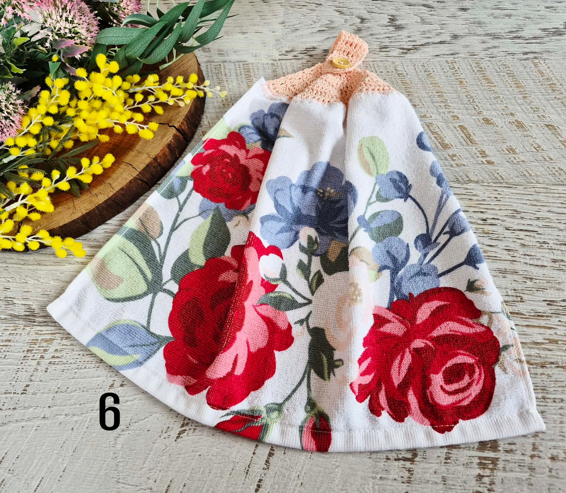 Kitchen Hand Towel | Hanging | Cotton | SINGLE LAYER | 9 Styles - 1-9
