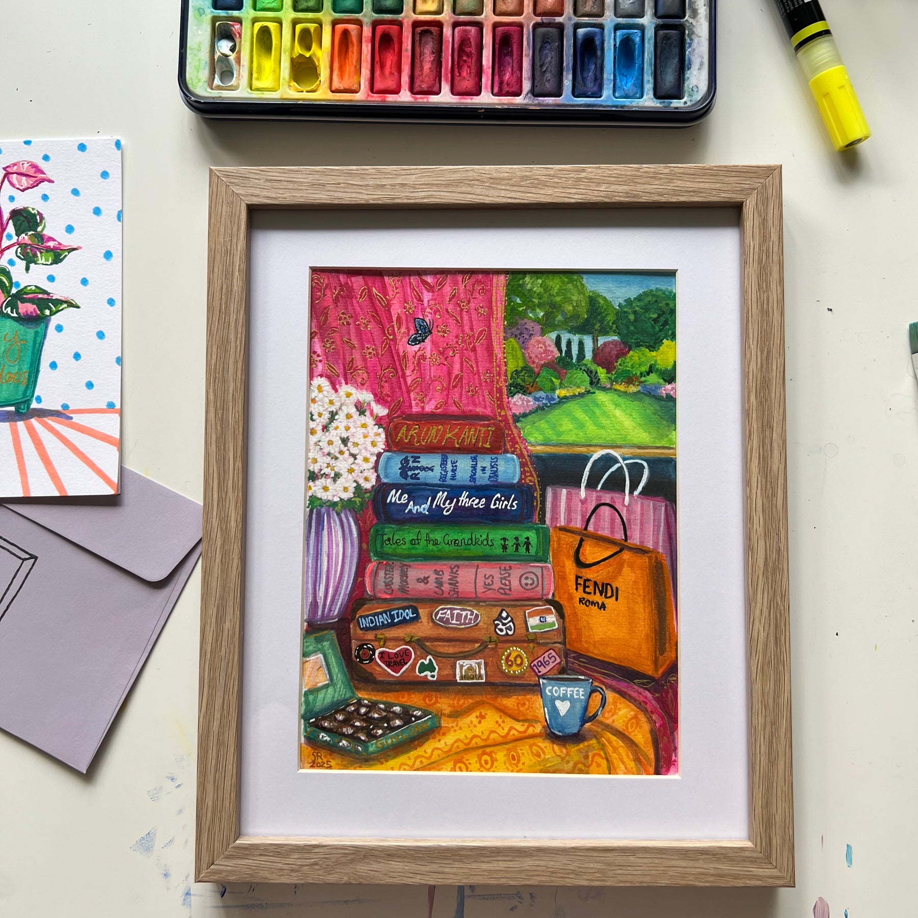 Custom watercolour | Personalised Gift | Still Life Story