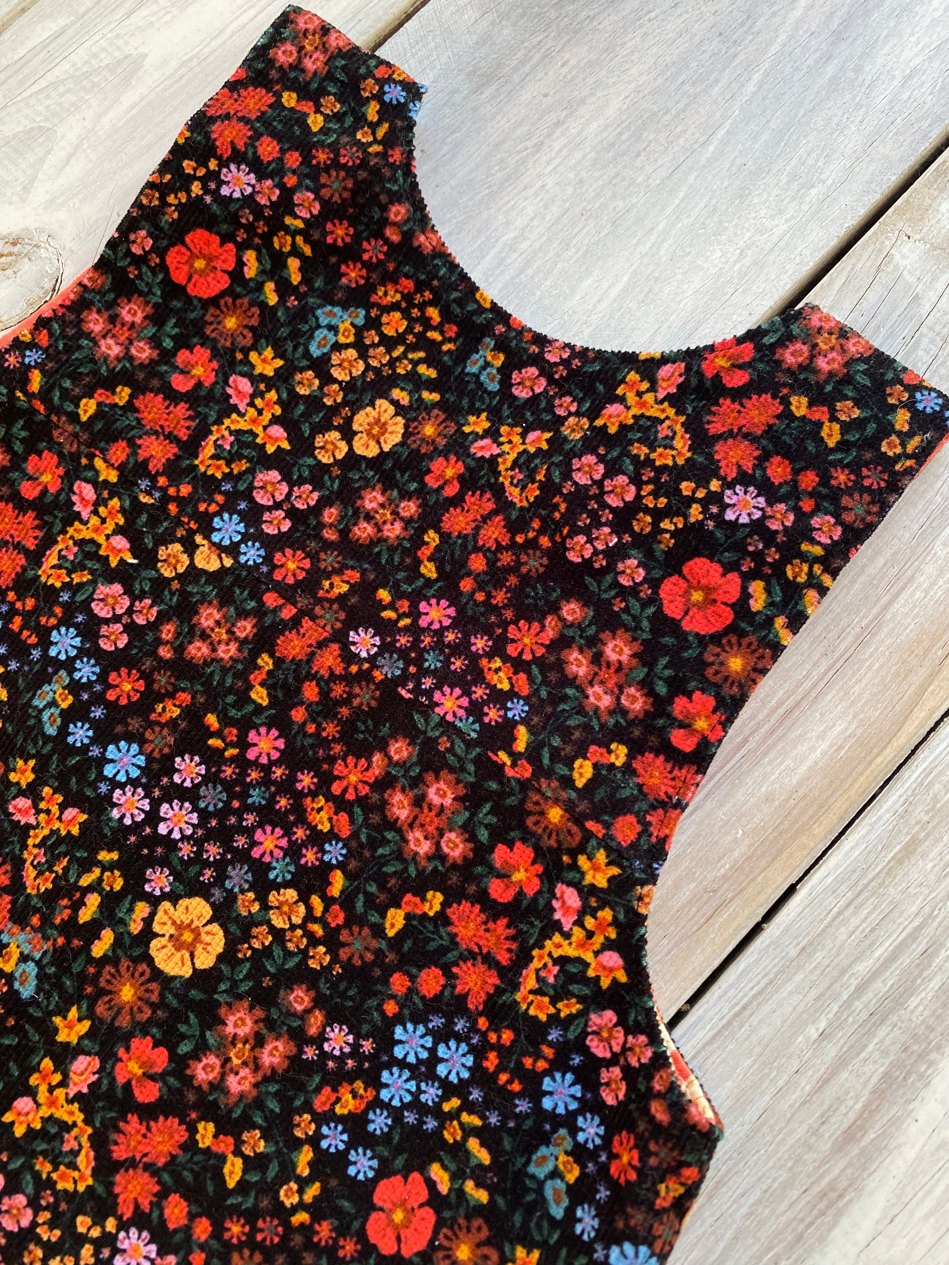 Corduroy Childs Pinafore size 2