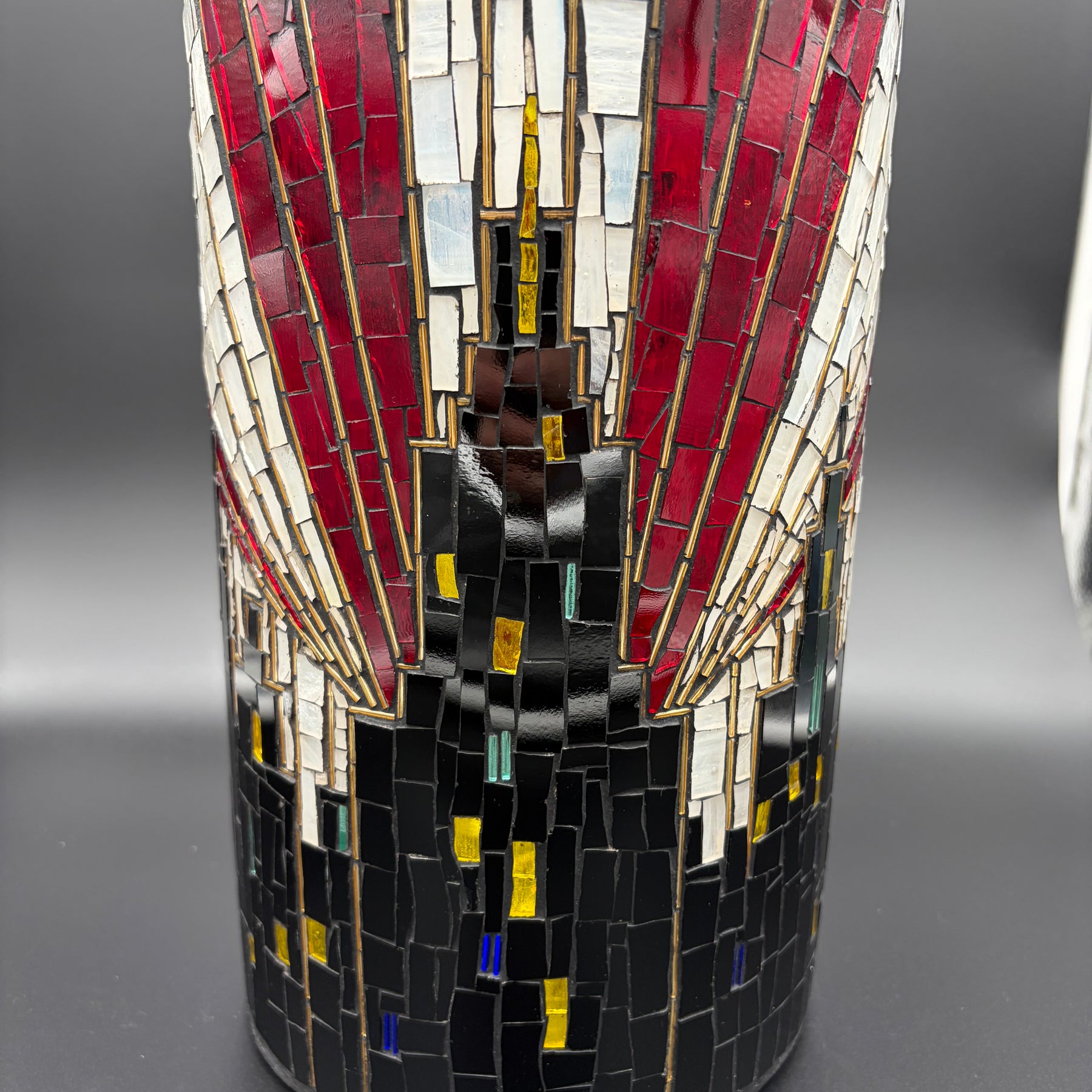 Myrtle – Handmade Art Deco Mosaic Votive