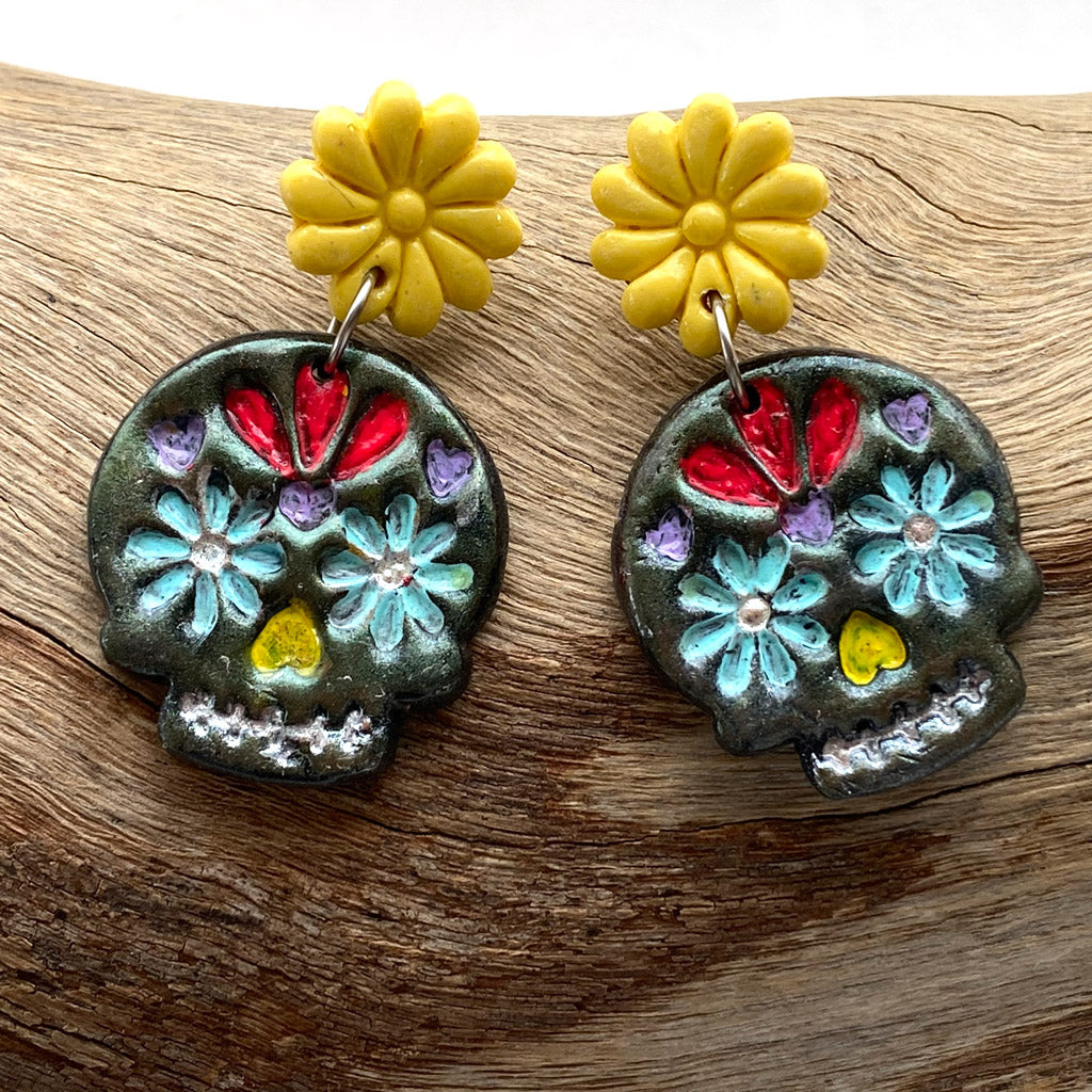 Sugar Skull Earrings