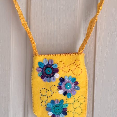 Children’s Pocket and Treasure Bags Over the Shoulder