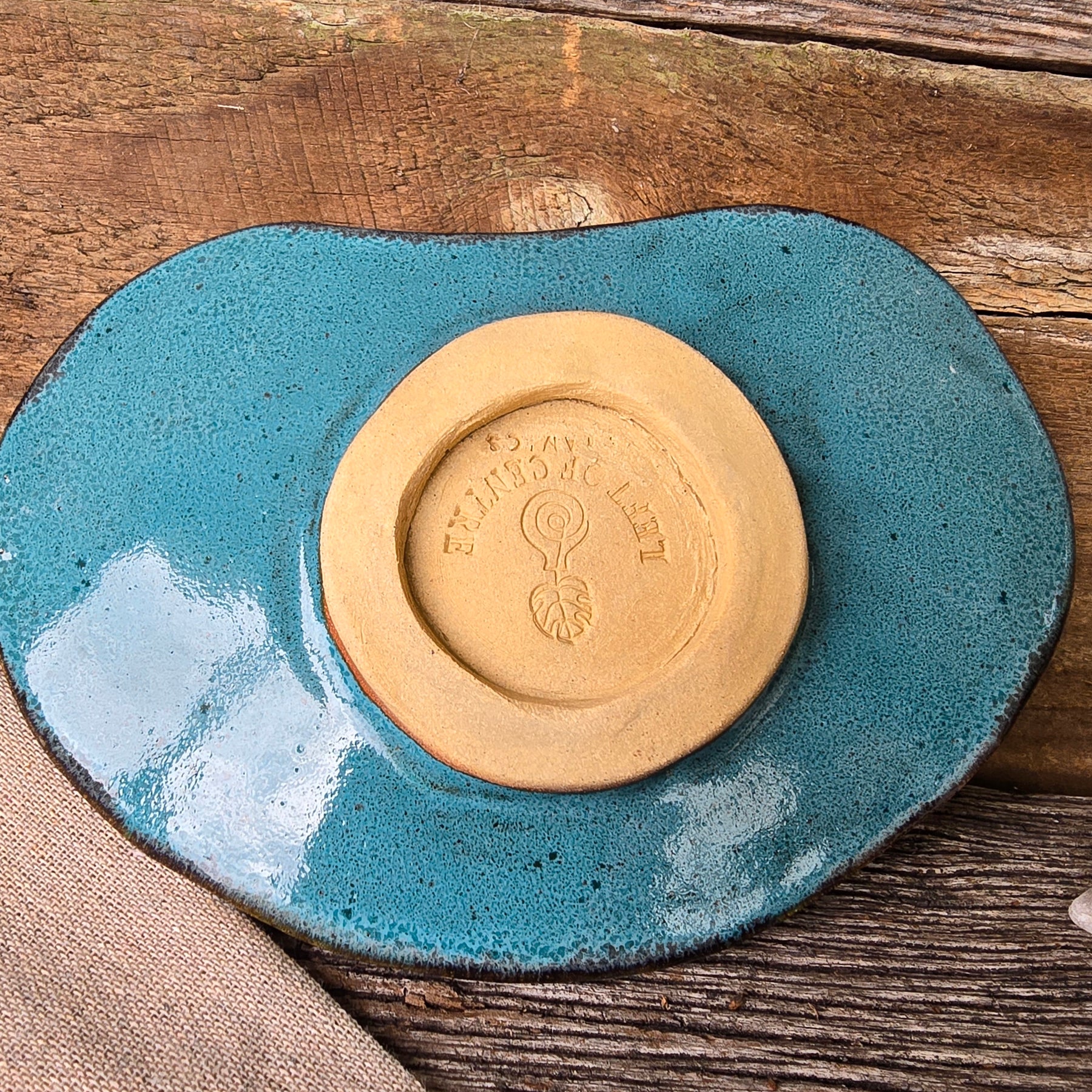 Blue lagoons plate