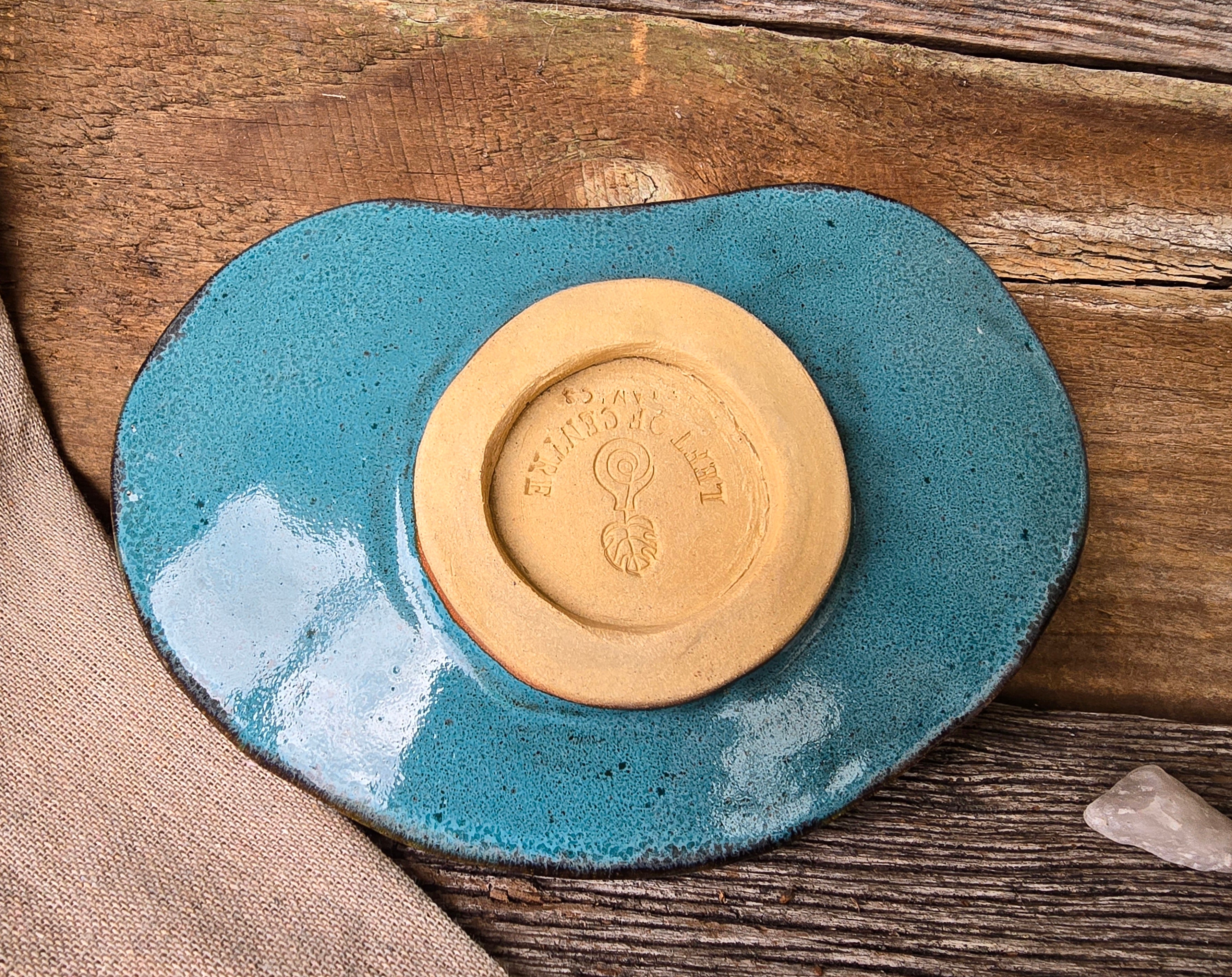 Blue lagoons plate