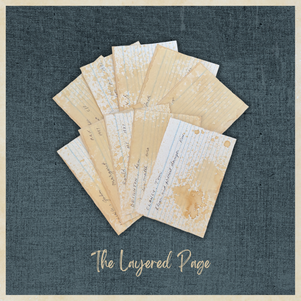 TLP HW Aged Medium Index Cards 4