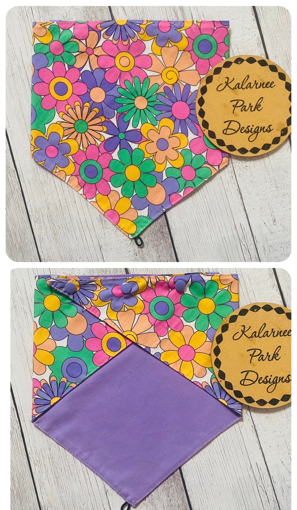 Ladies Reversible Sun Safe Neck Scarf Floral Collection