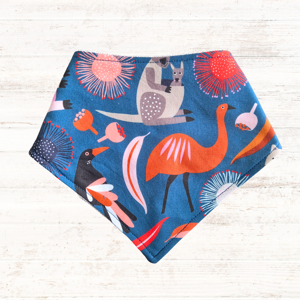 Australiana Bandana Bib