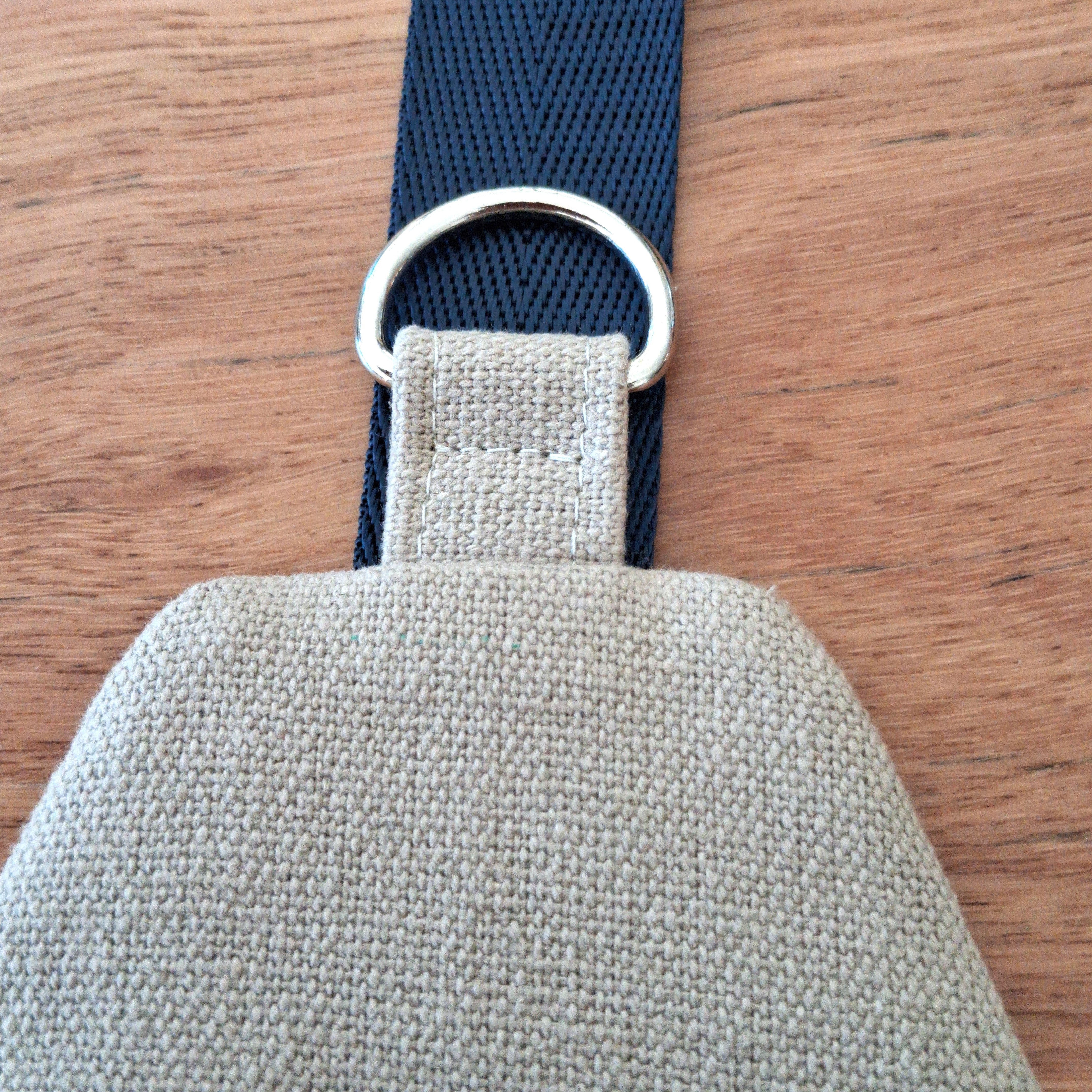 Crossbody Sling – Mini Traveller - Geometric Blues