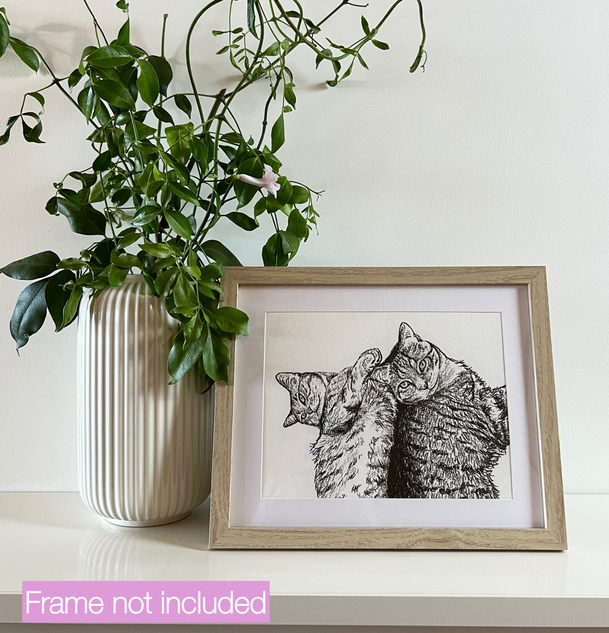 Custom Pet Portrait | Hand Drawn Charcoal Sketch
