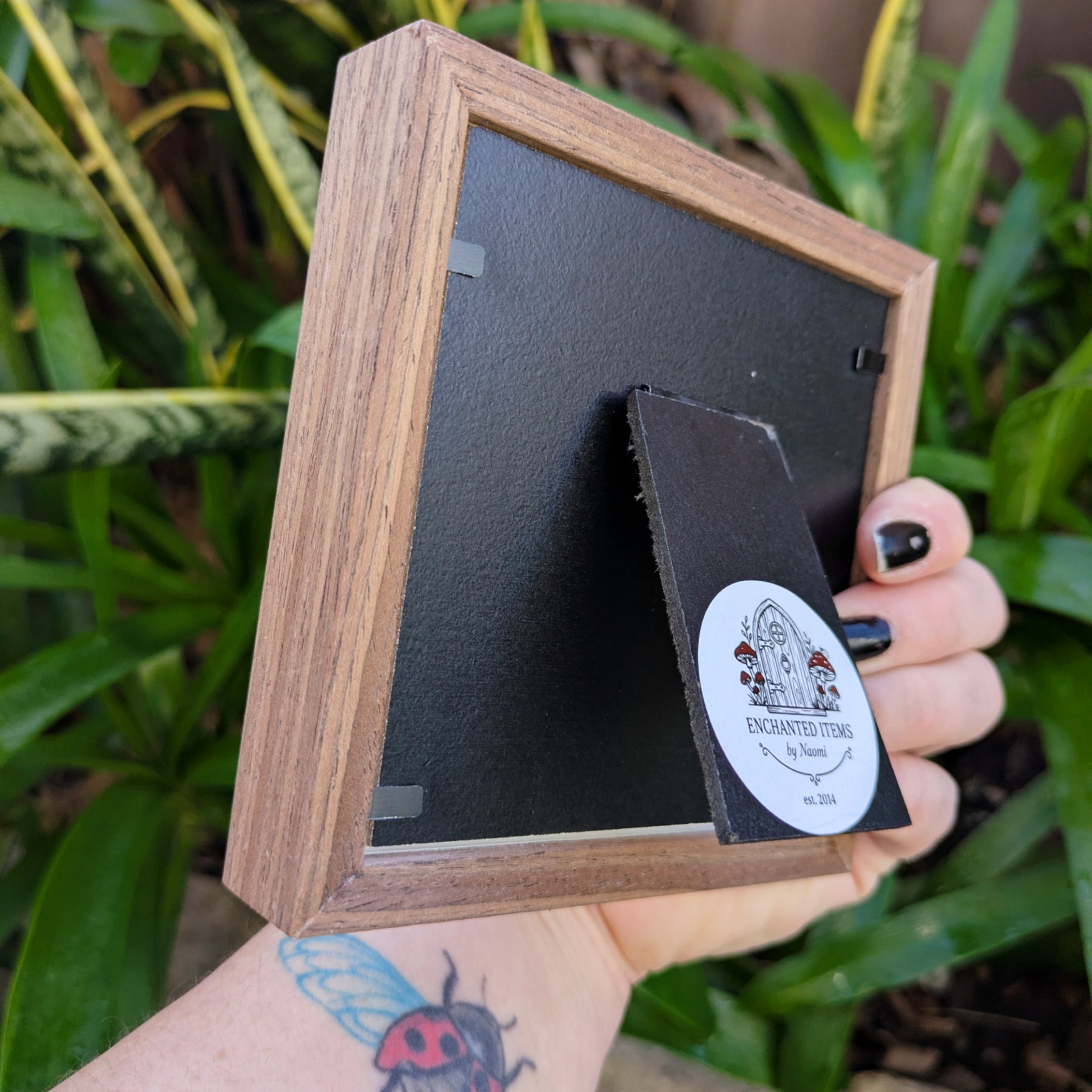 Hobbit Style Fairy Door Shadow Box