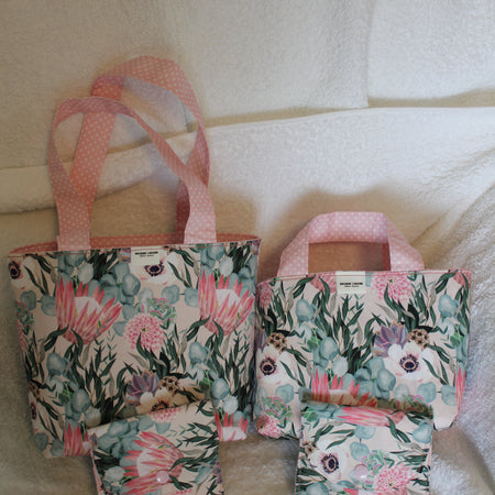 KING PROTEA & DAHLIA´S - TINY TOT´S TOTE BAG RANGE