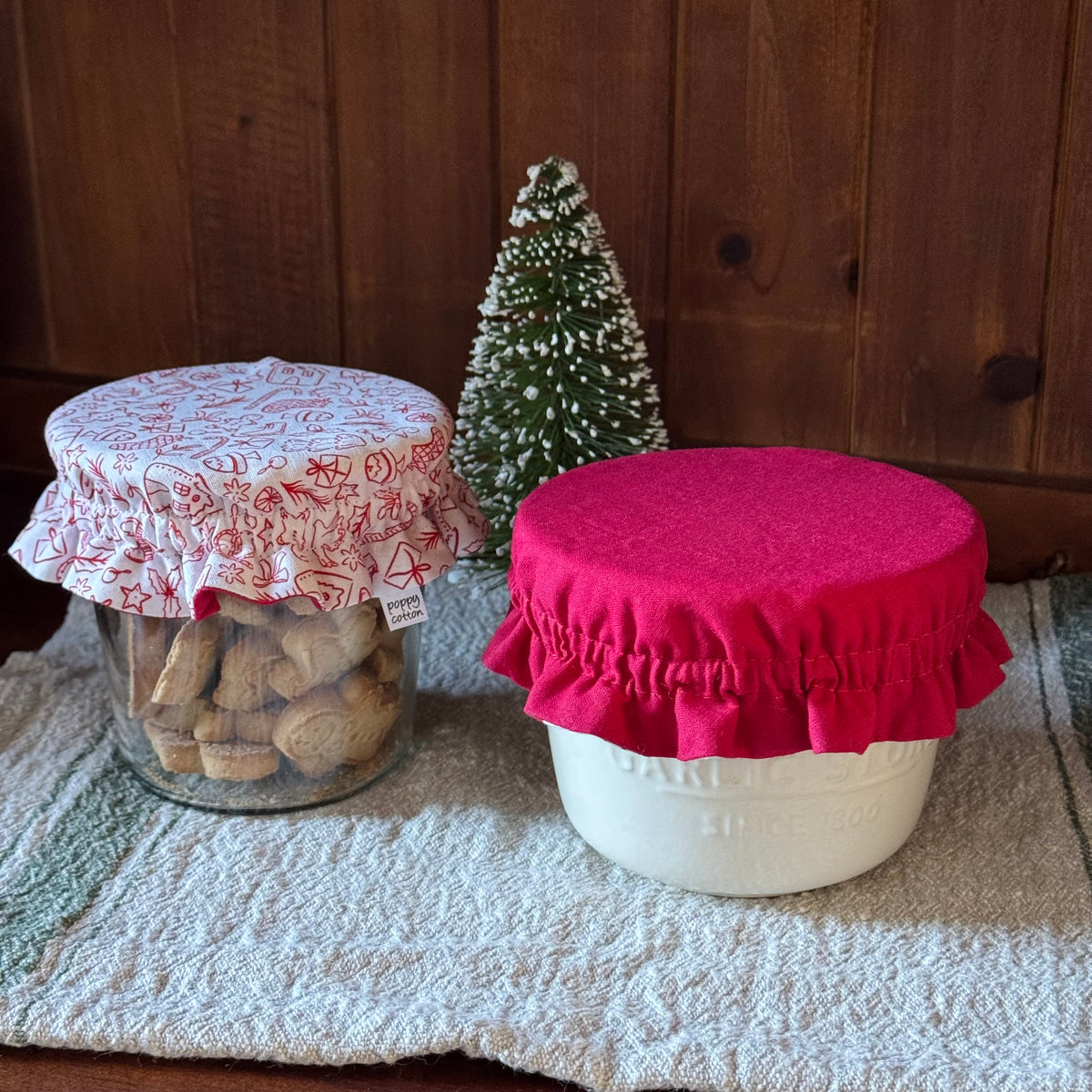 Christmas Jar / Small Bowl Cover