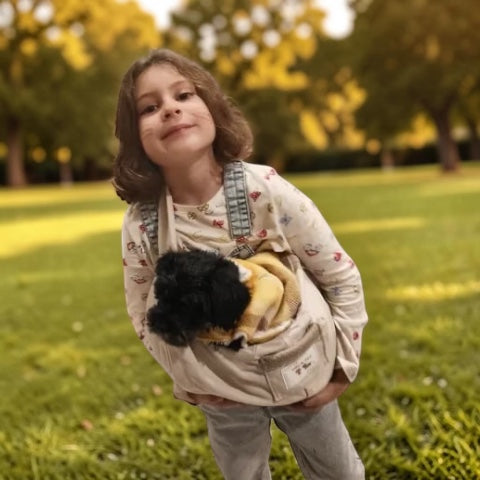The Tediroo Sling - Pet carrier for dog, cat, rabbit, sling, bag, carry bag.