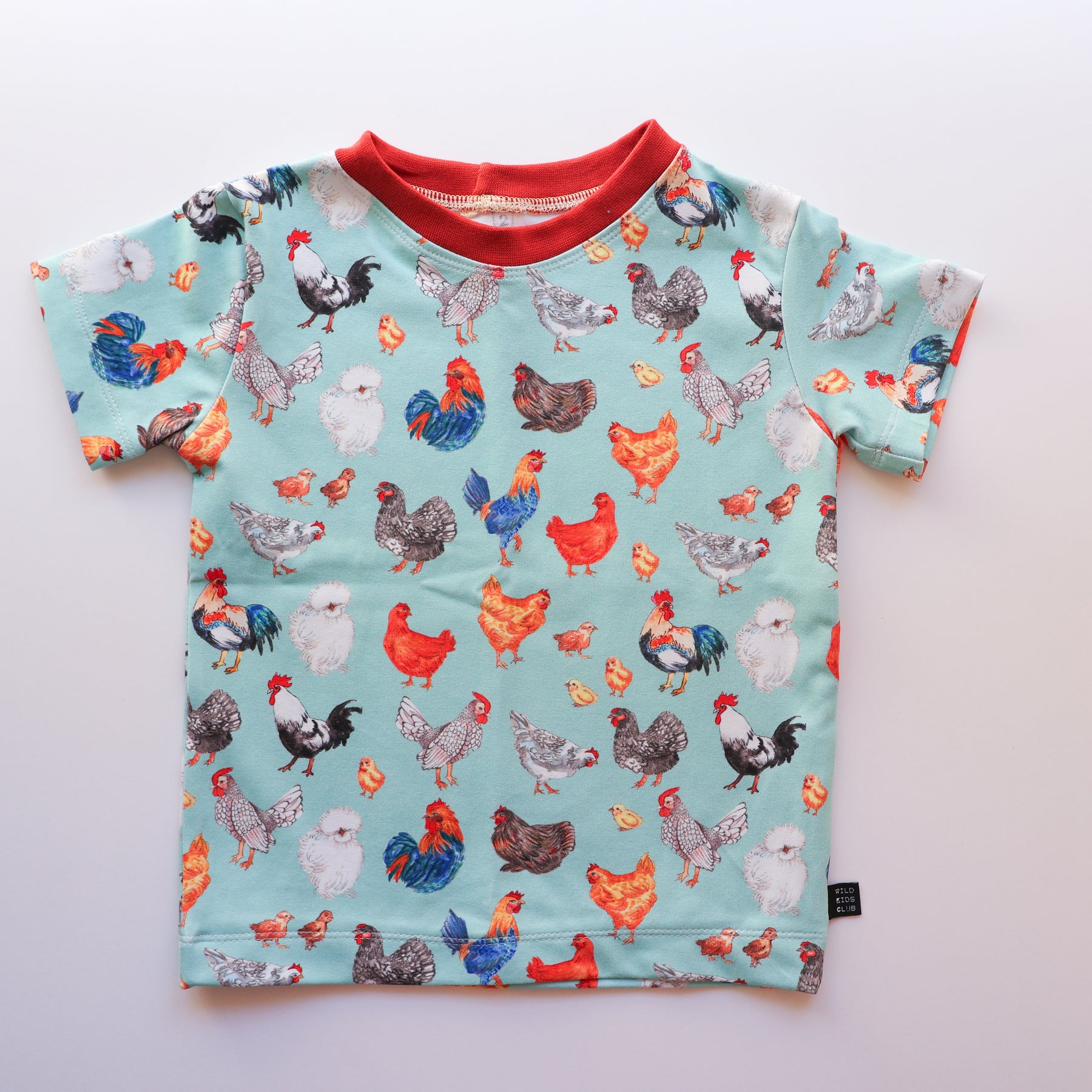 Chickens organic cotton tee shirt 2026-27