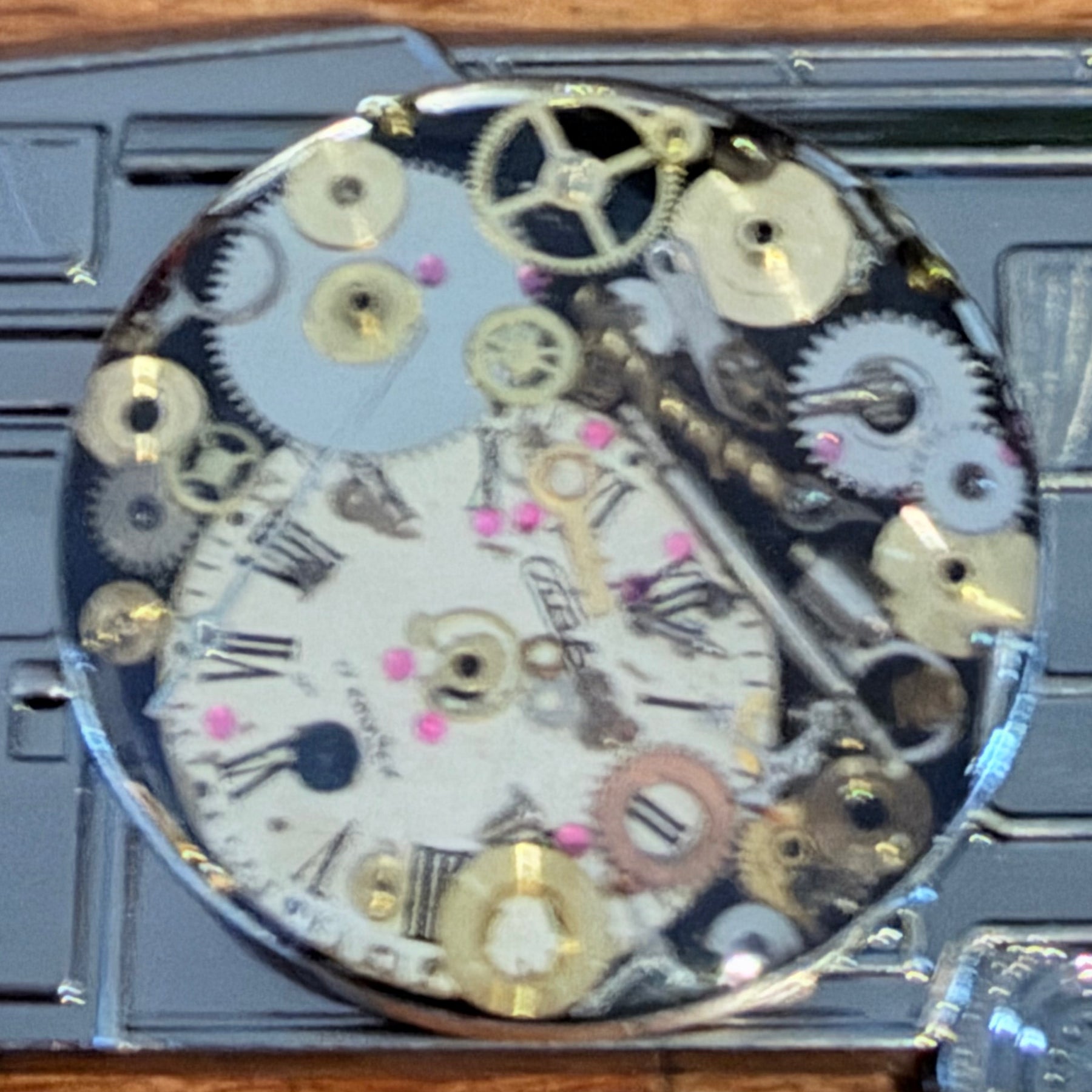 Steampunk watch parts  bottle opener (Caravan)