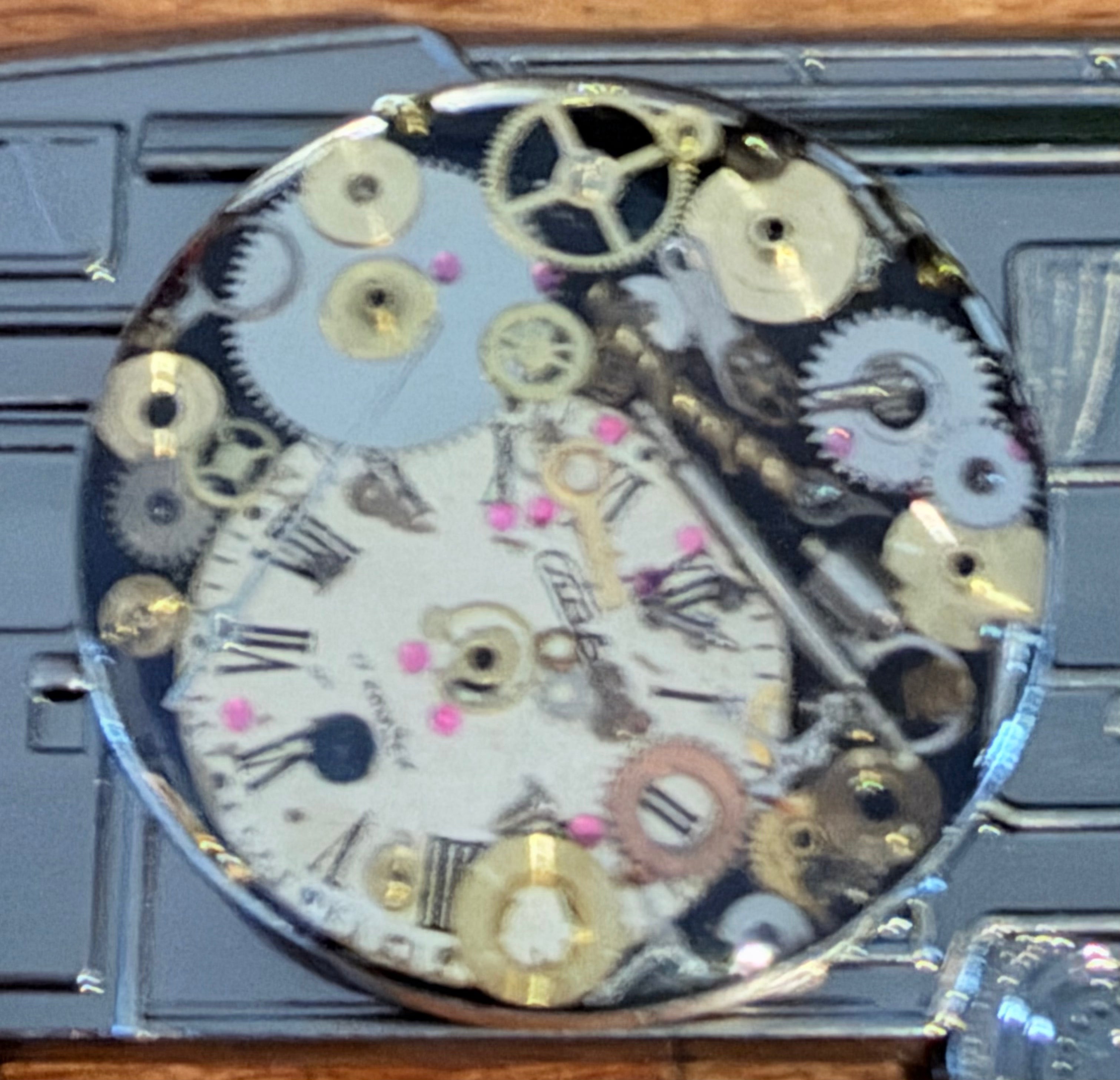 Steampunk watch parts  bottle opener (Caravan)