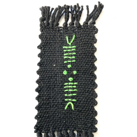 Bobbin lace badge