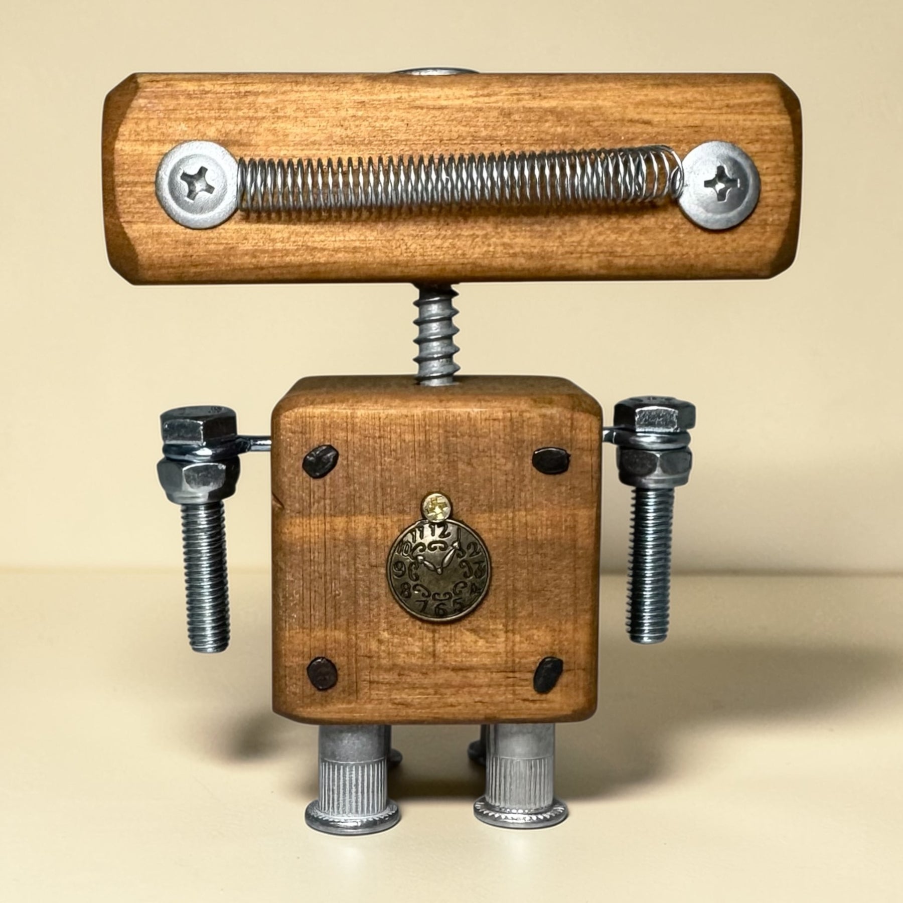 Rupert - Wooden Steampunk Robot