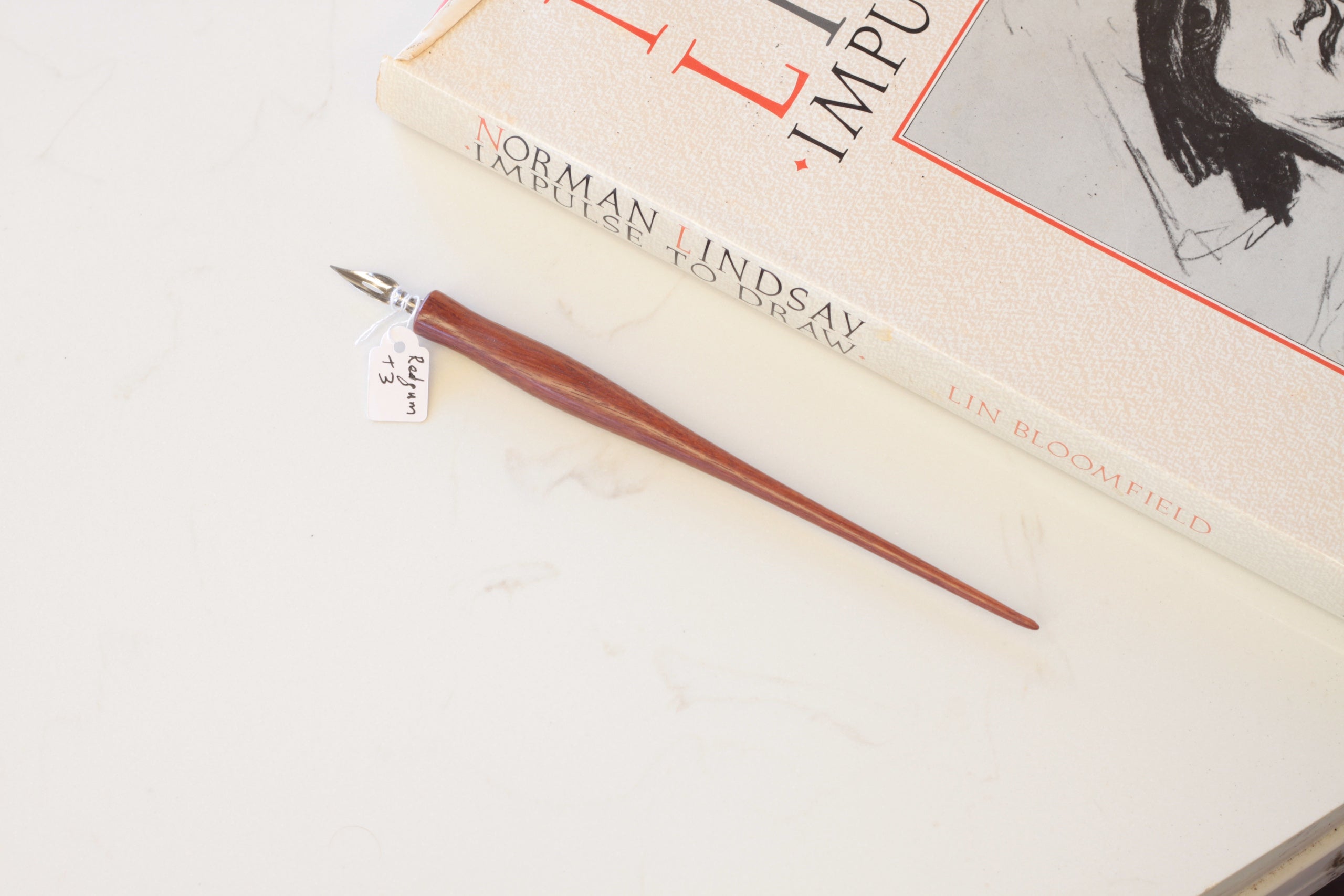 RT3-Traditional Dip Pen in NSW Redgum