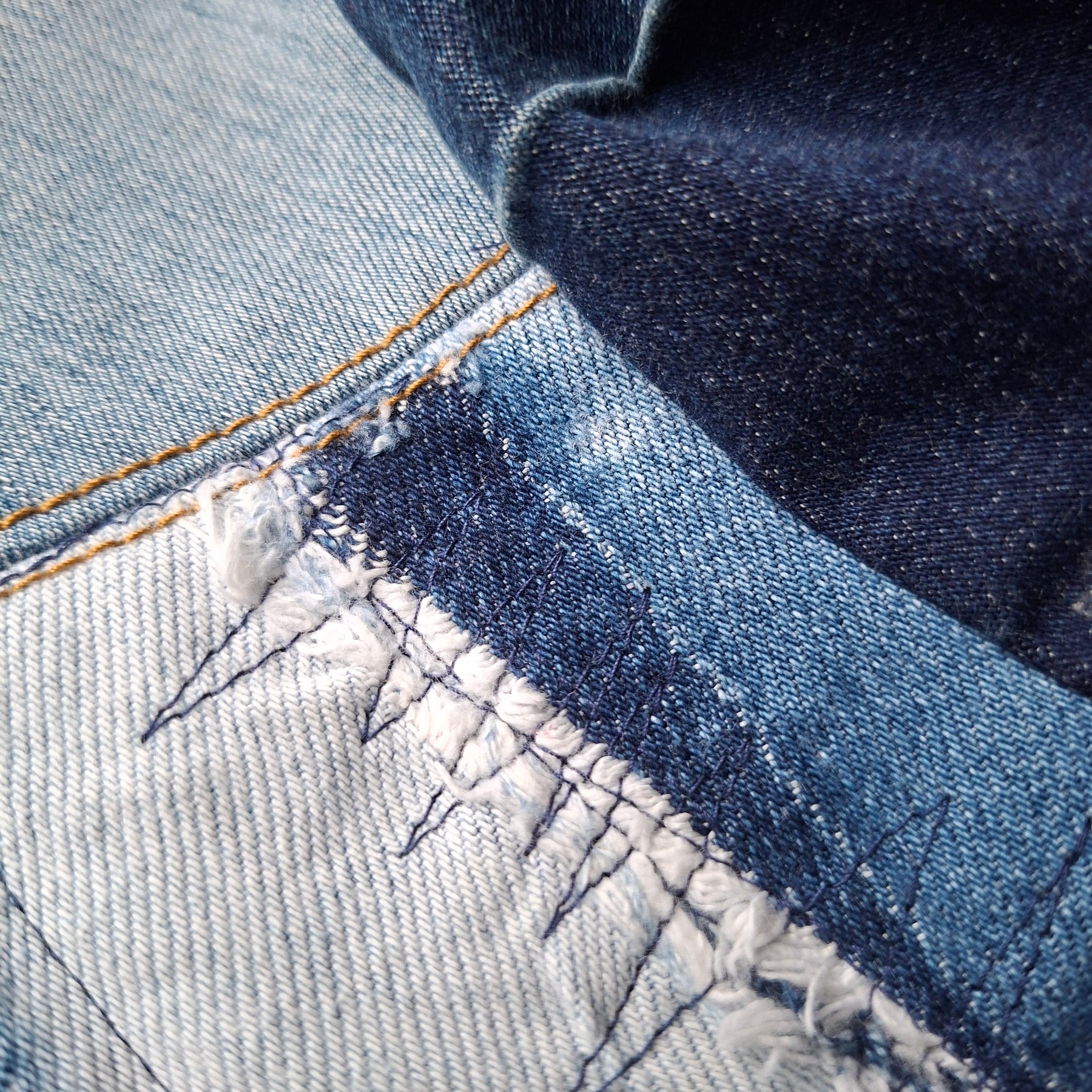 Recycled Denim Bucket Hat