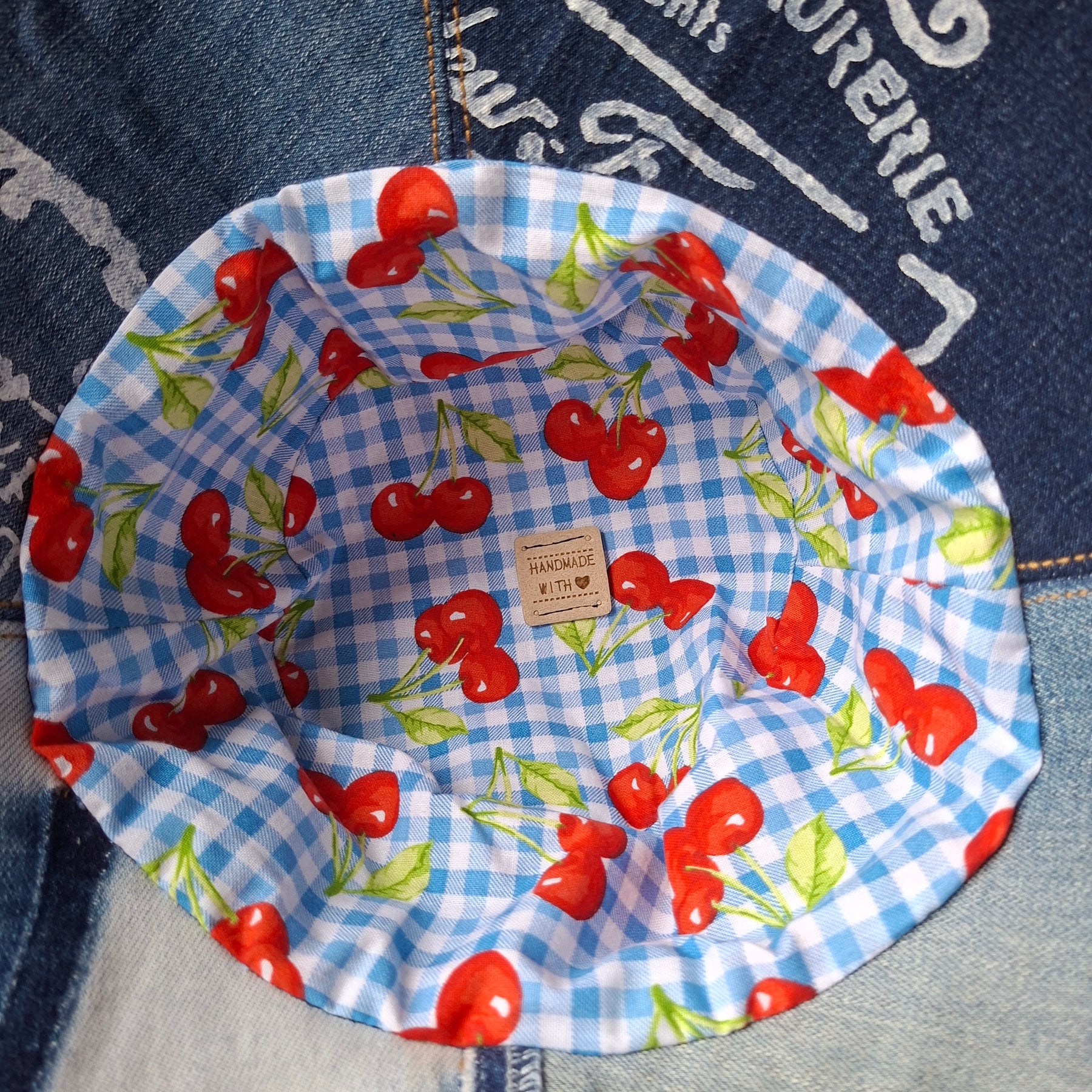 Recycled Denim Bucket Hat