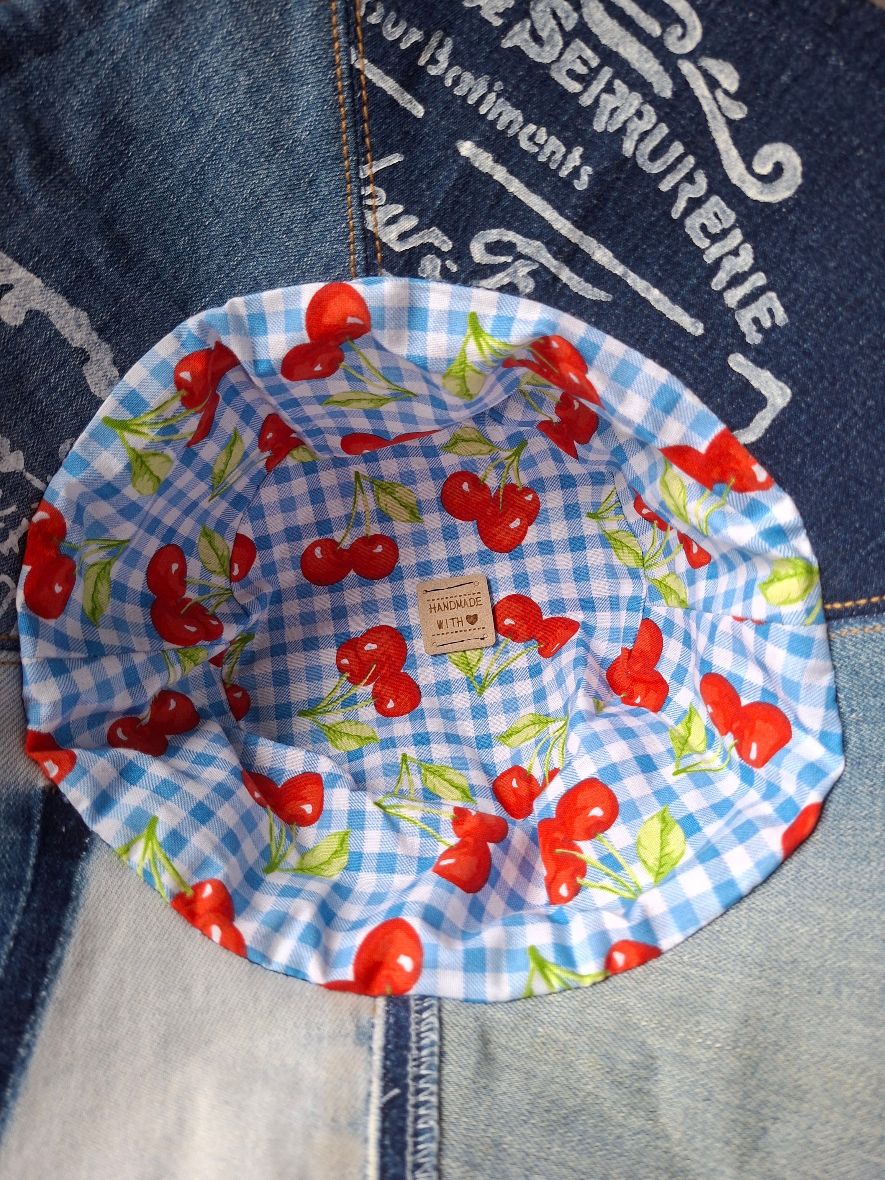 Recycled Denim Bucket Hat