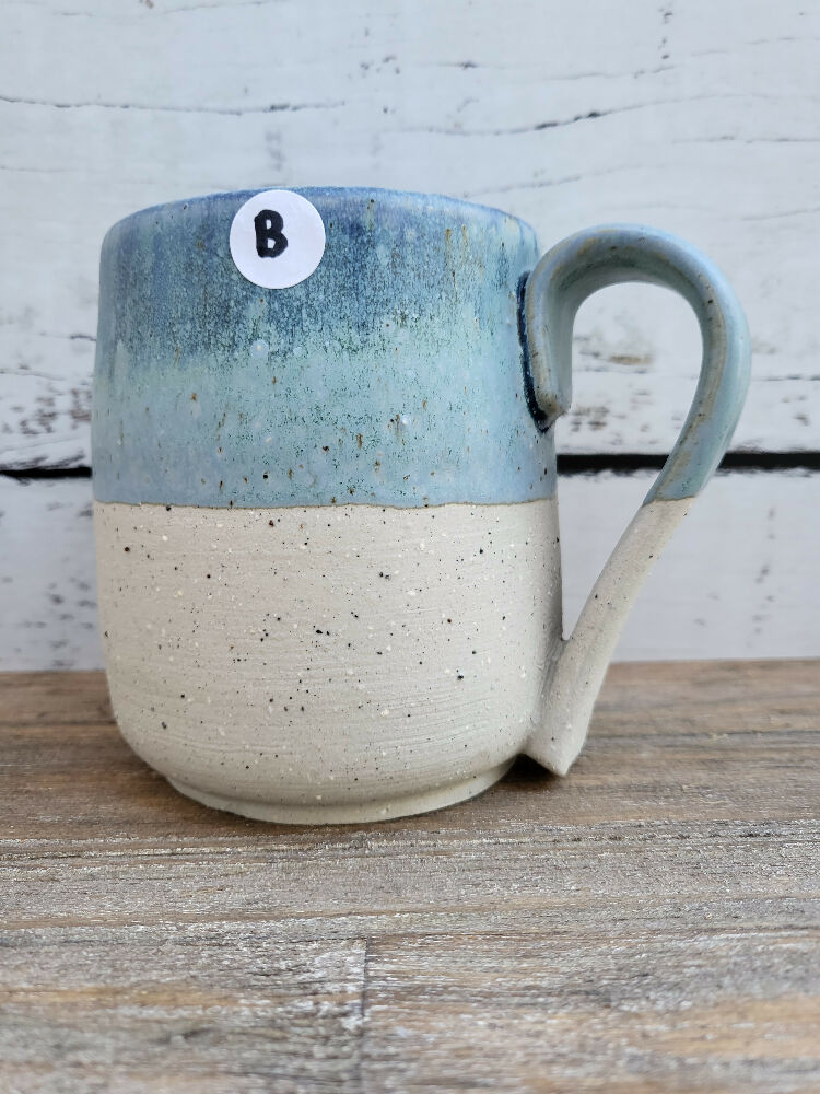 Blue Handmade Ceramic Mug