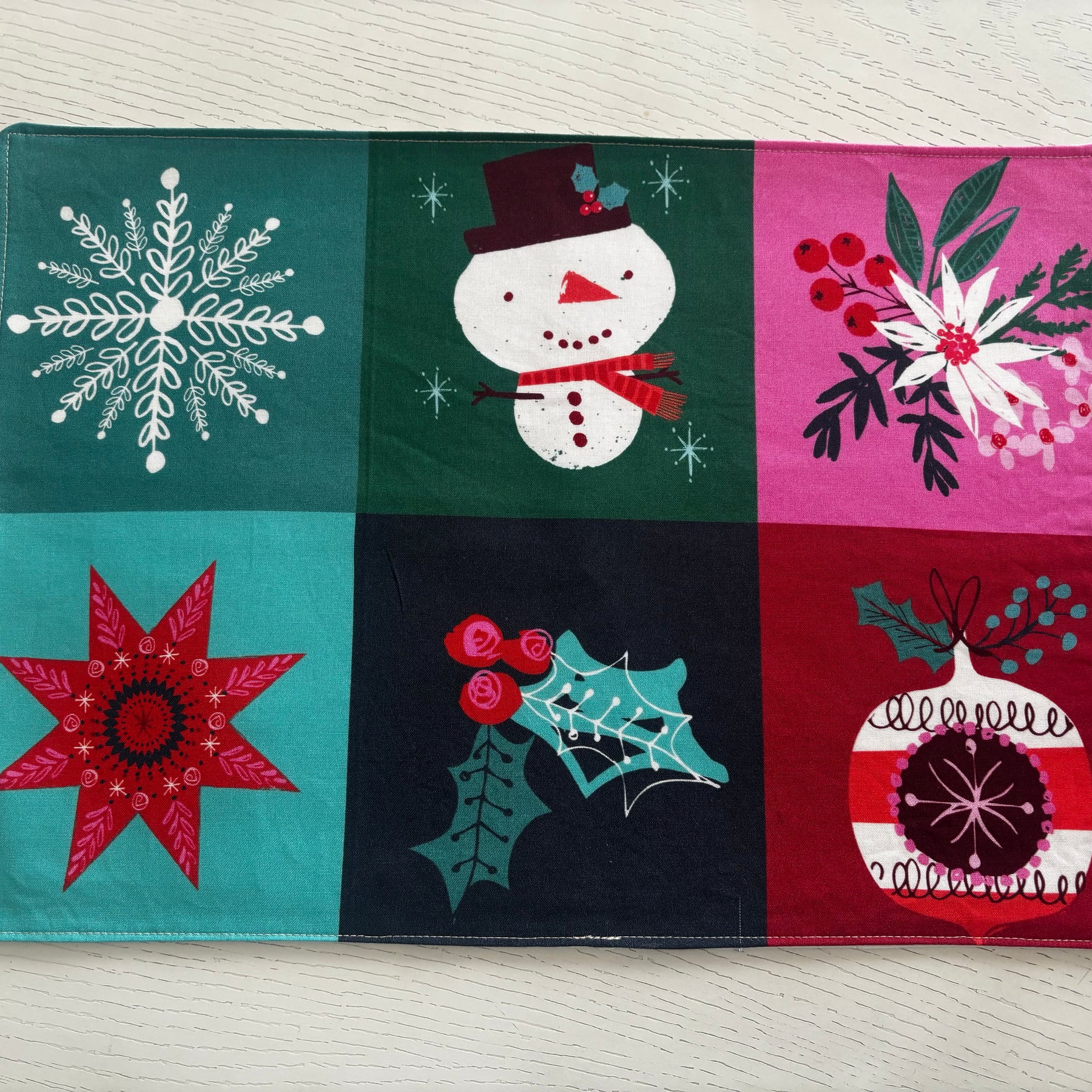 Sustainable Christmas Placemats Handmade