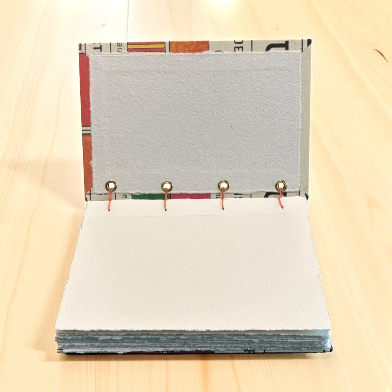 Mini Watercolour Sketchbook, Lay Flat Travel Size