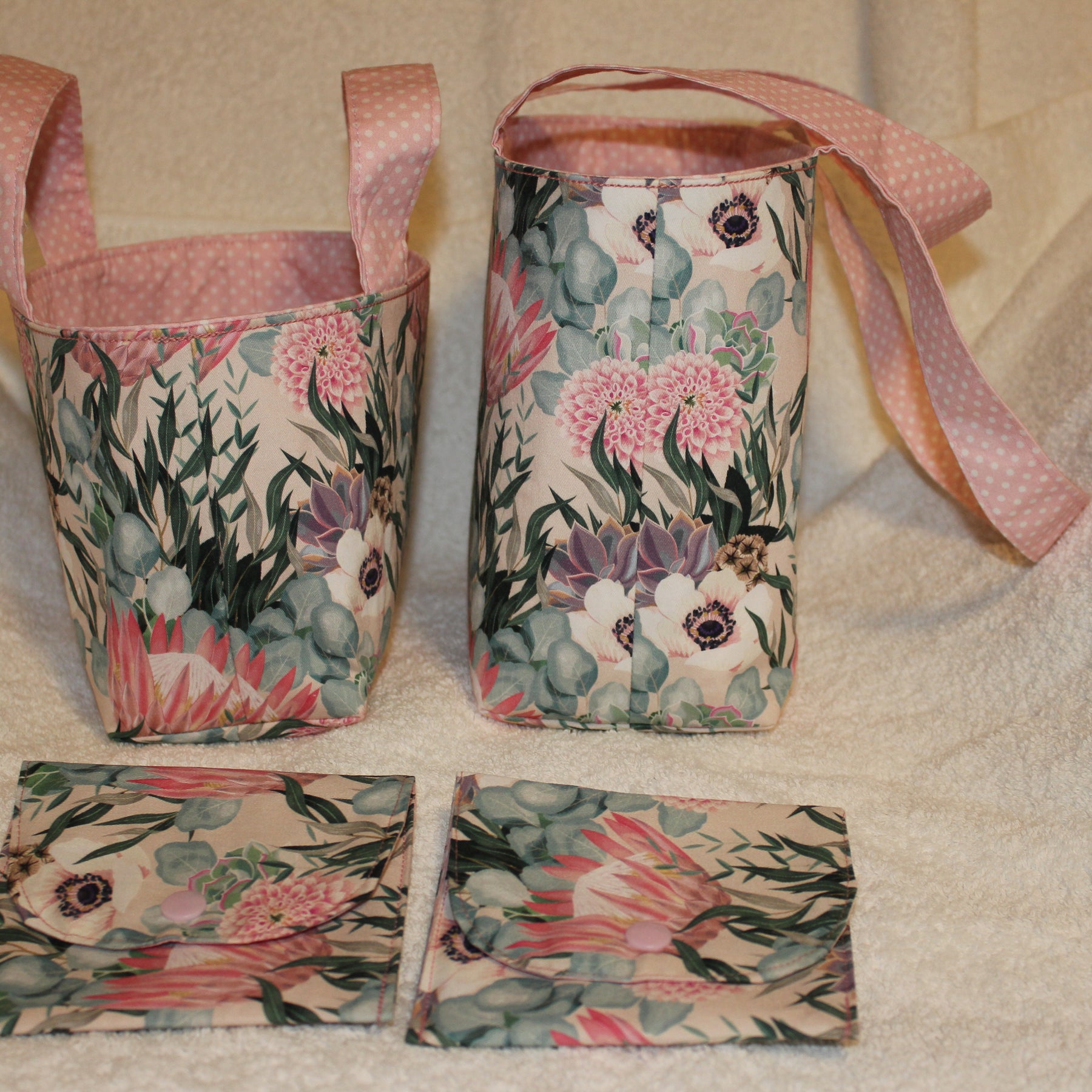 KING PROTEA & DAHLIA´S - TINY TOT´S TOTE BAG RANGE