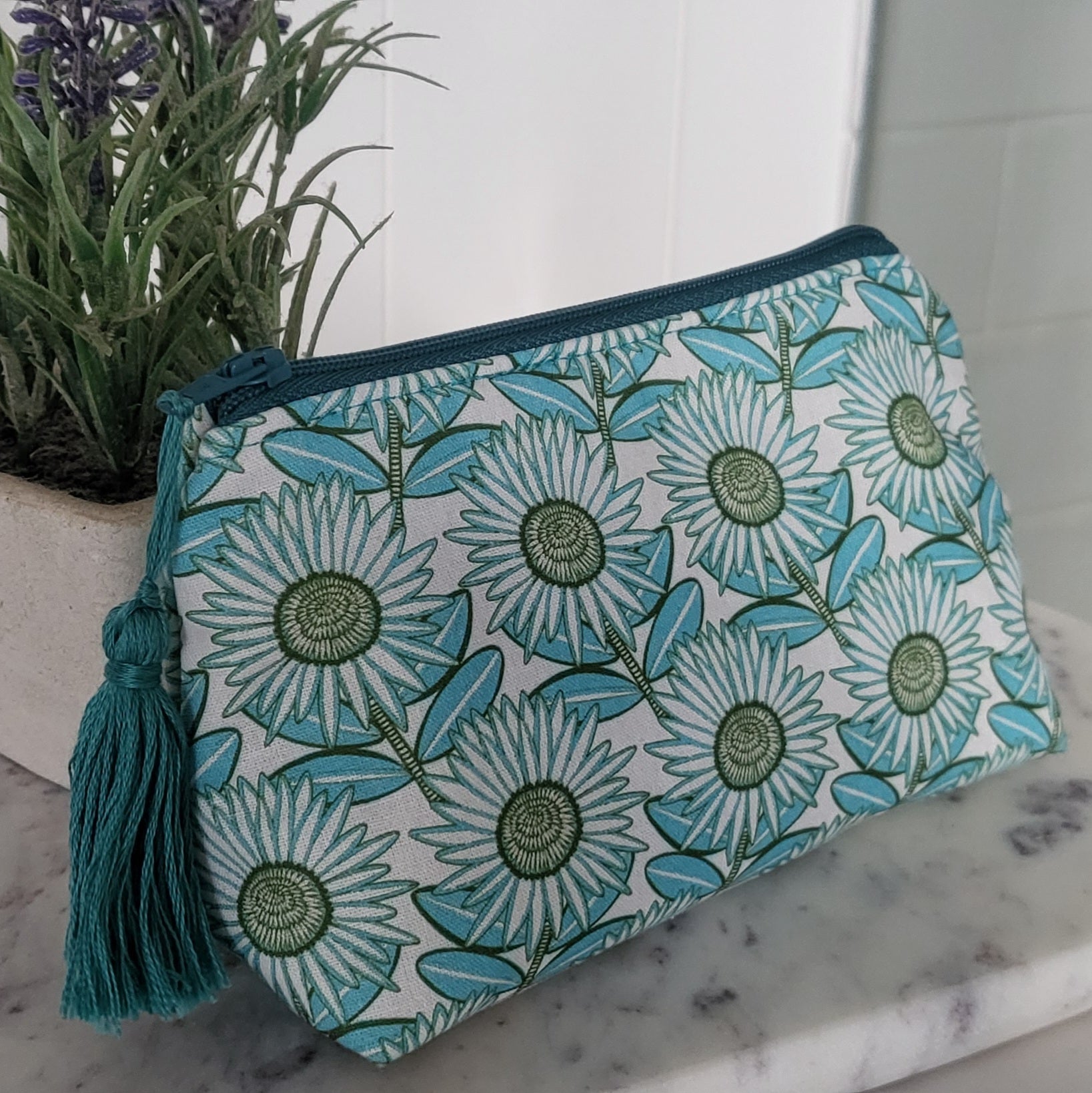 Makeup or Cosmetic Travel Pouch Cool Blue - Mother's Day Gift | Still.