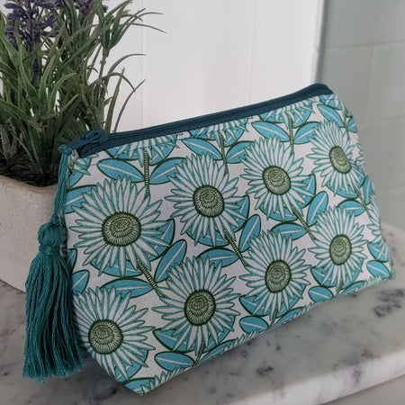 Makeup or Cosmetic Travel Pouch Cool Blue - Mother's Day Gift | Still.