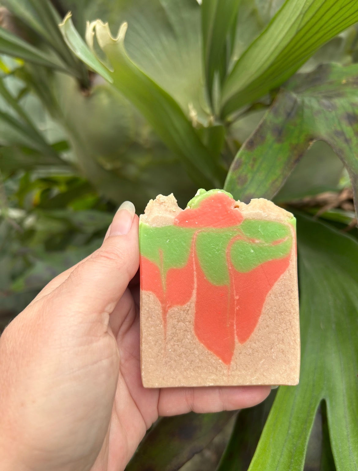 Handmade Peppermint Tea Christmas Soap | Natural Oils | Festive Gift | Australia
