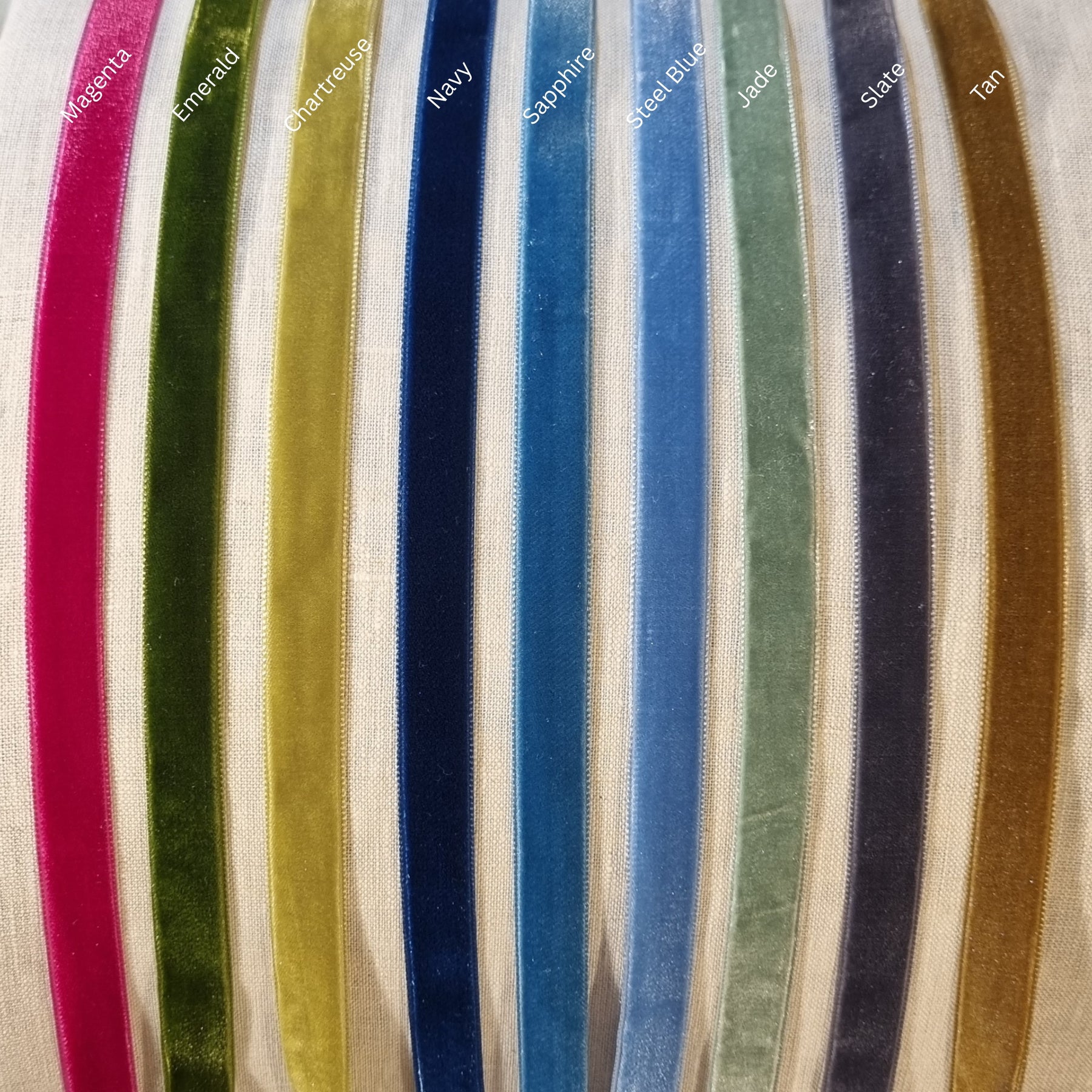 Lampshade skirt with velvet ribbon - Small