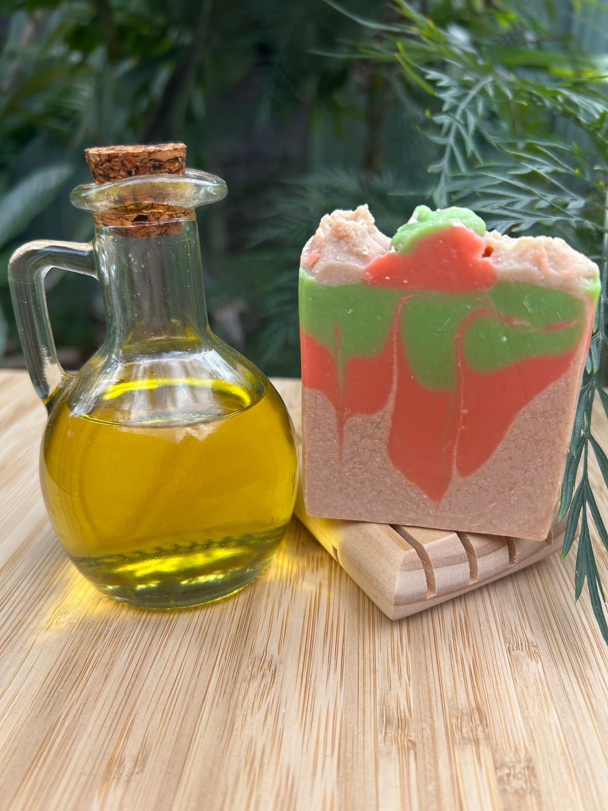 Handmade Peppermint Tea Christmas Soap | Natural Oils | Festive Gift | Australia