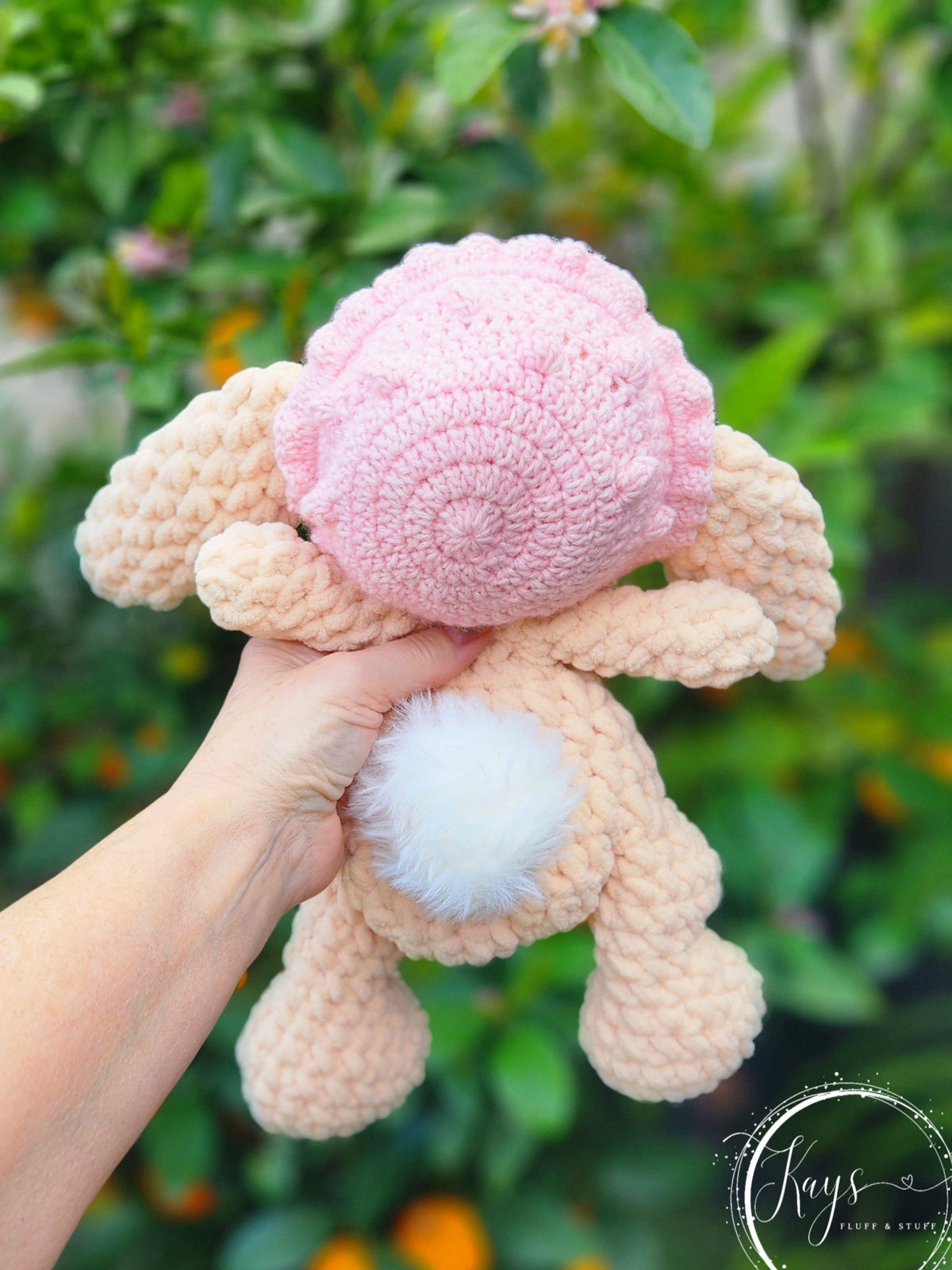 Crochet Plush Floppy Eared Bunny Doll