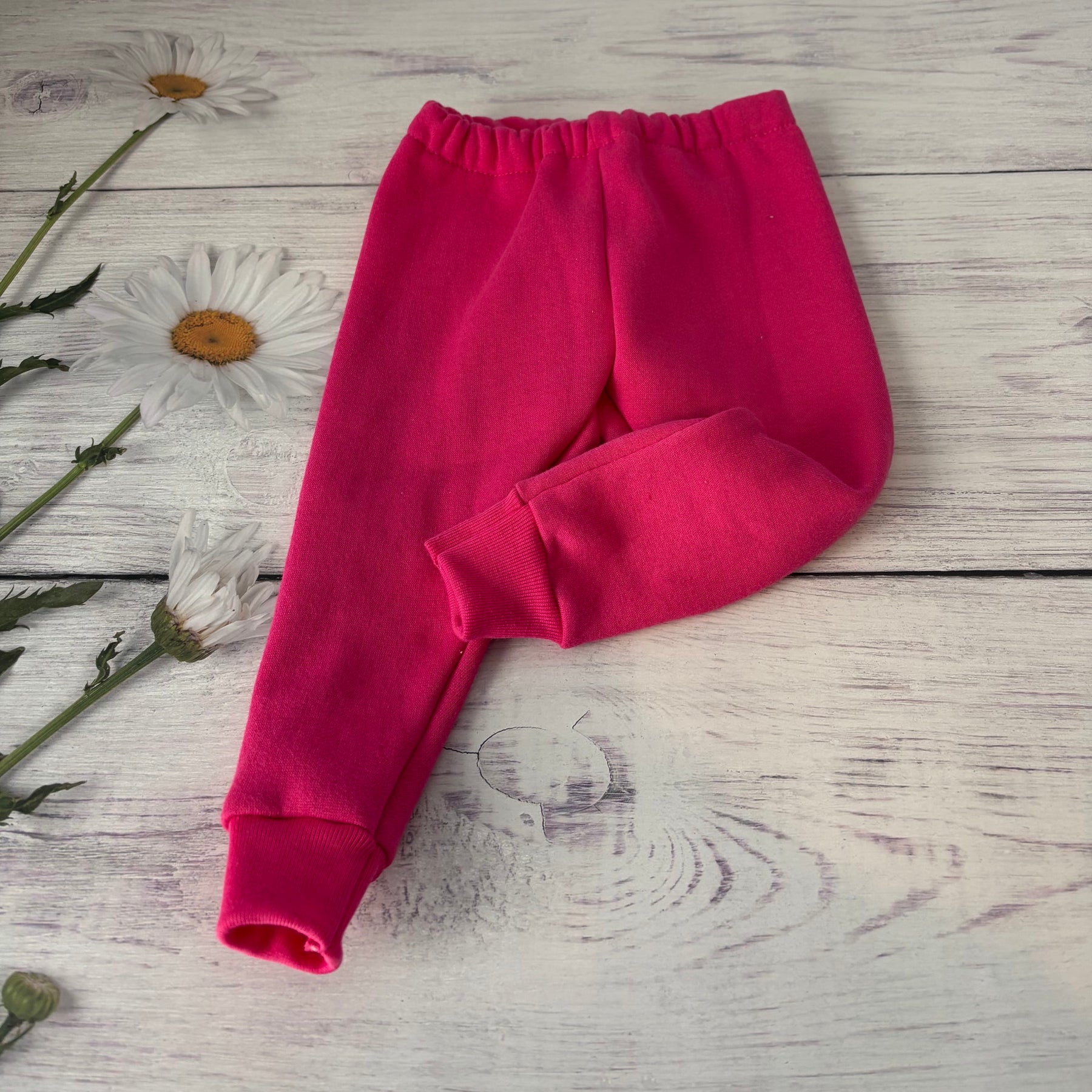 FLEECY LINED TRACKSUIT PANTS - 9-12 mths