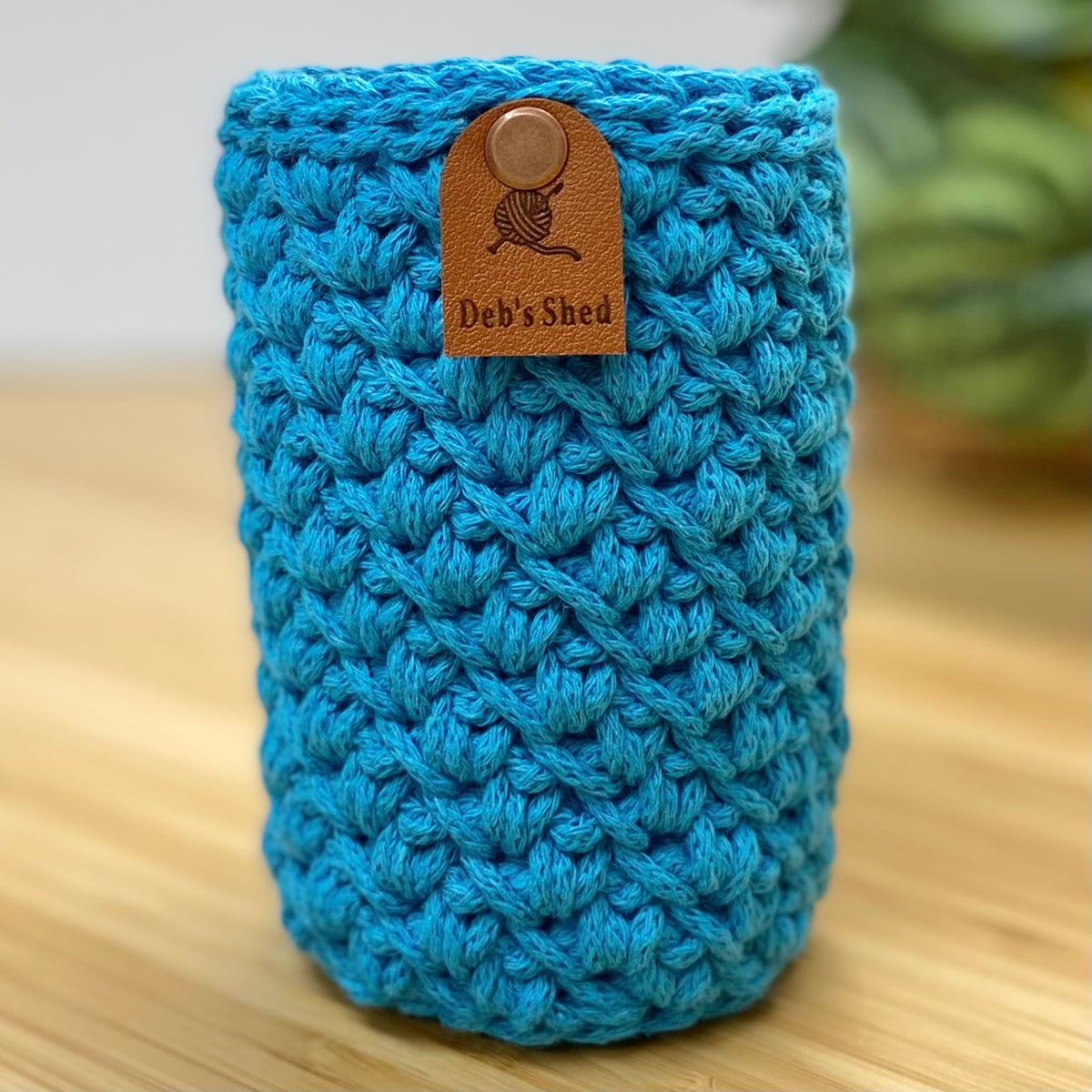 Brew Crozie – Crochet Beverage Cozy - Brights