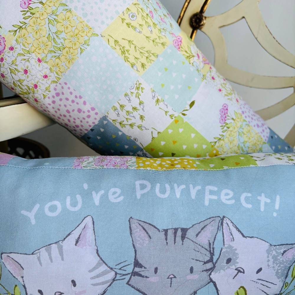 Purrfect kitten Cushion
