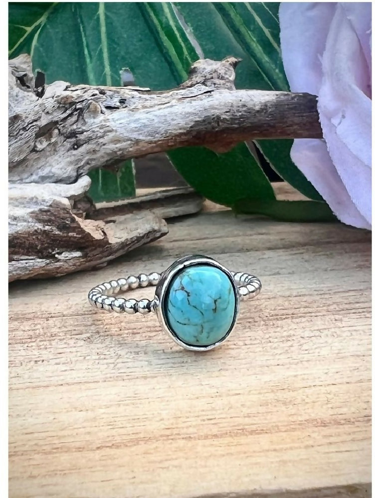 24781 no. 8 mine turquoise ring jpg