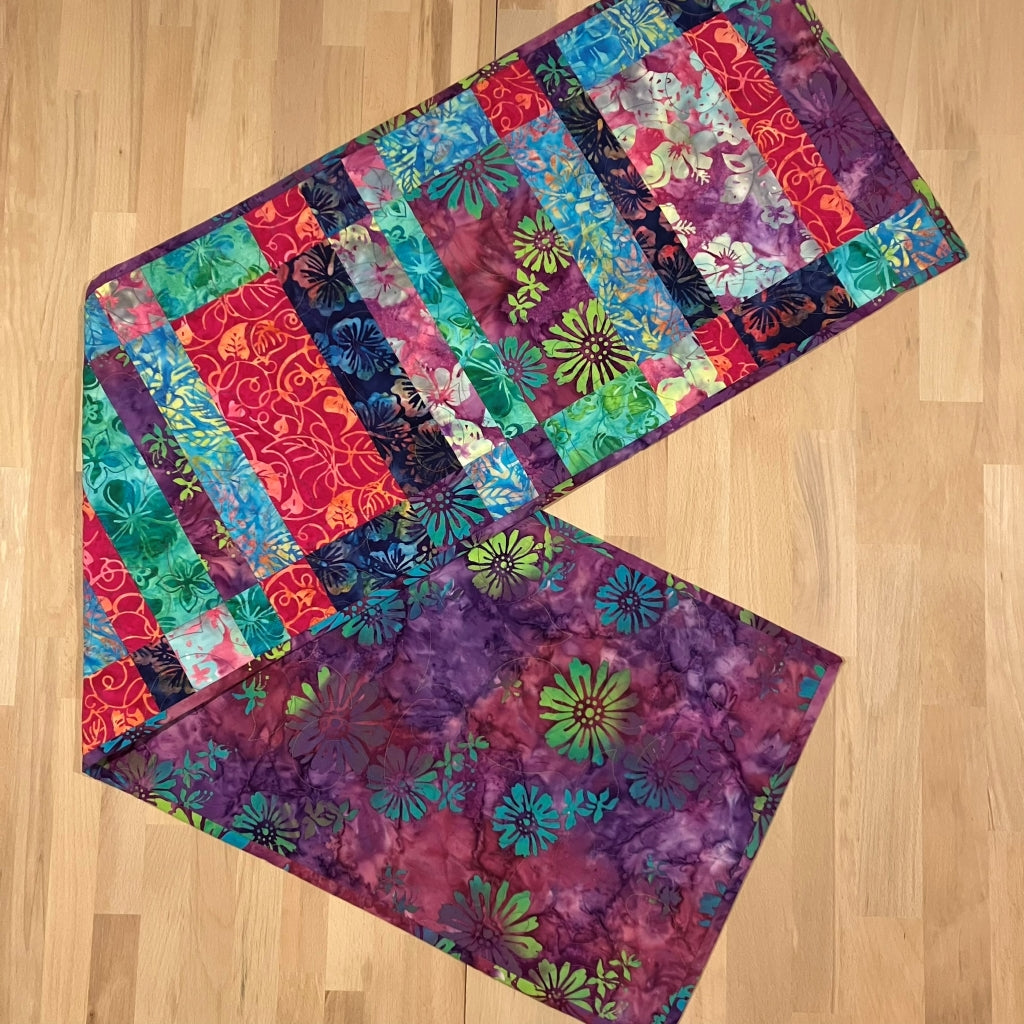 table runner handmade quilted